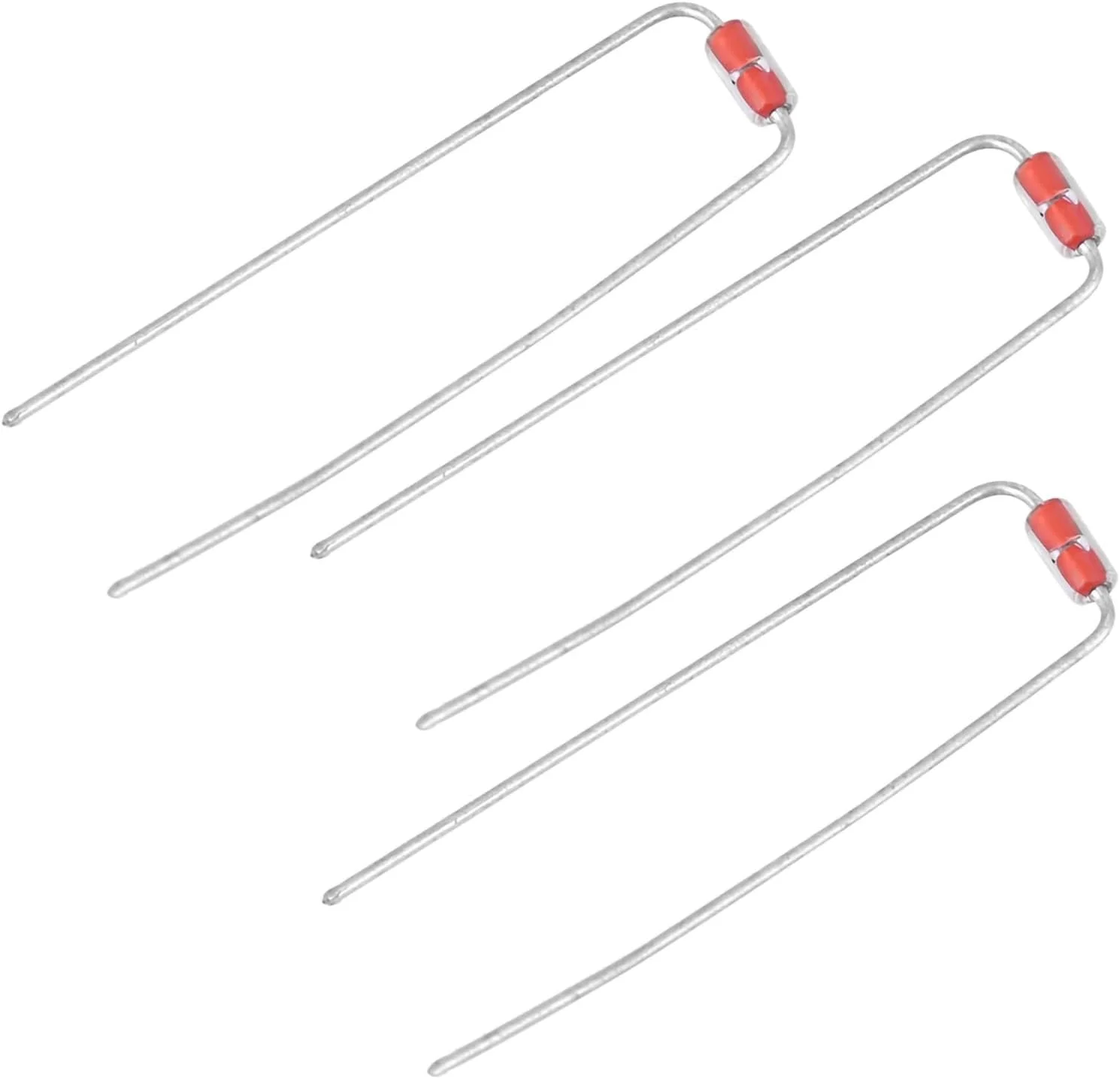 10 عدد ترمیستور با خطای 1% و حساسیت بالا، مقاومت حرارتی با قابلیت تحمل بار اضافی قوی برای اندازه گیری دمای شکاف (10K) 10 عدد ترمیستور با خطای 1% و حساسیت بالا، مقاومت حرارتی با قابلیت تحمل بار اضافی قوی برای اندازه گیری دمای شکاف (10K)