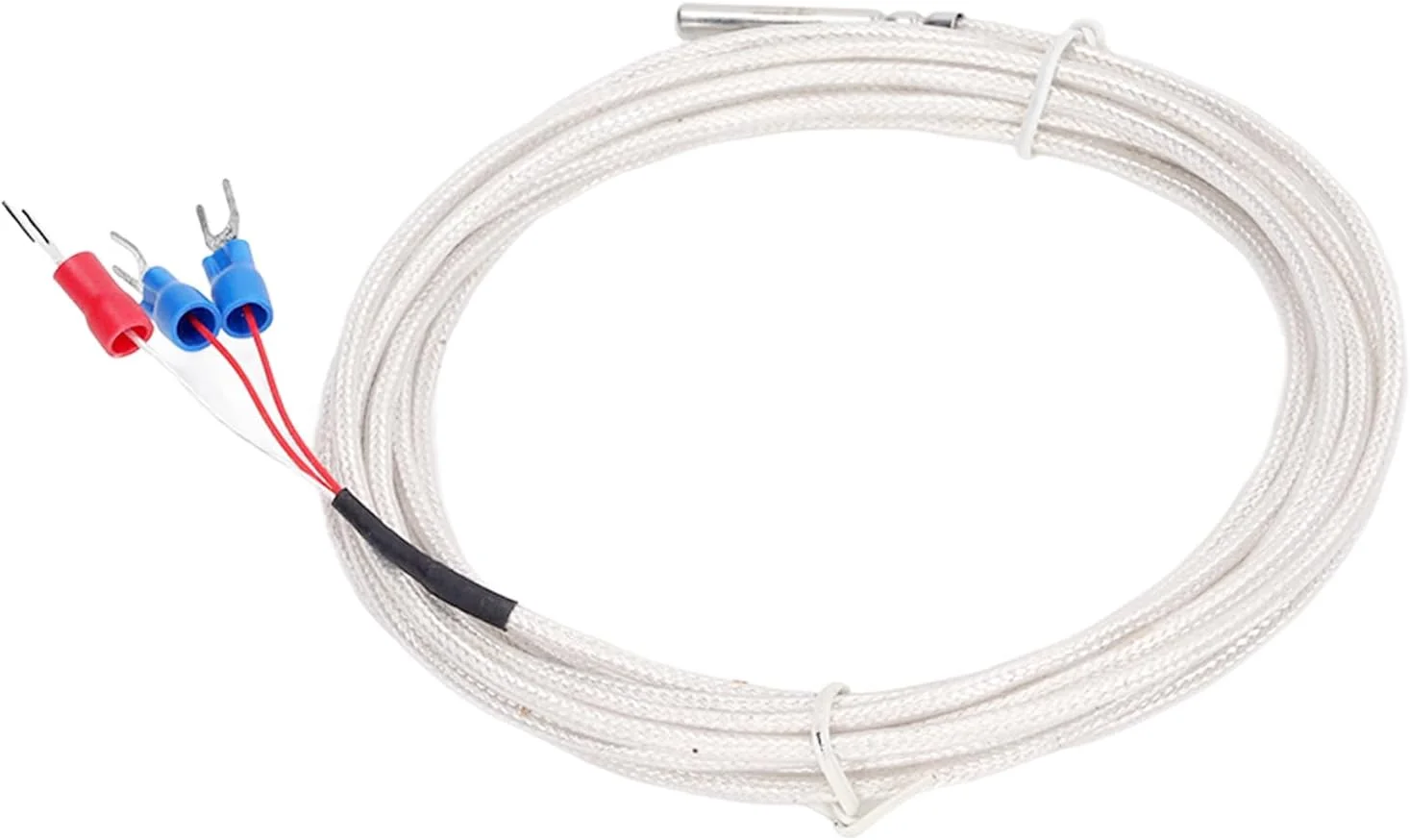 پروب سنسور دما Pt100 ترمیستور ضد آب نوع K سه سیمه برای کنترلر دمای ثابت پروب سنسور دما Pt100 ترمیستور ضد آب نوع K سه سیمه برای کنترلر دمای ثابت