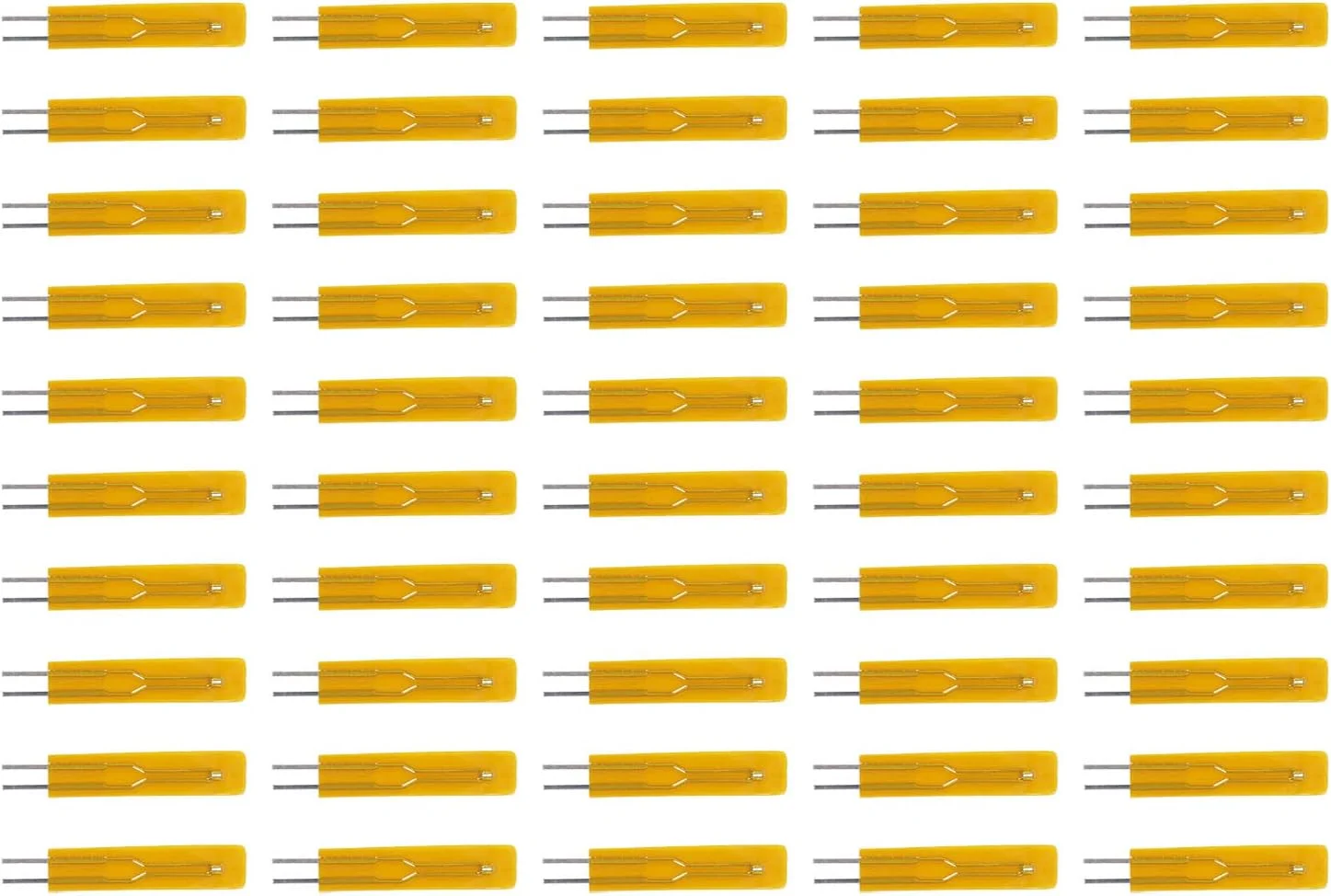 50 عدد ترمیستور 10K سنسور دما مقاومت حرارتی فیلم نازک MF55 B3435 سایز کوچک با قابلیت اطمینان بالا، جنس فیلم فلزی، بسته 50 عددی