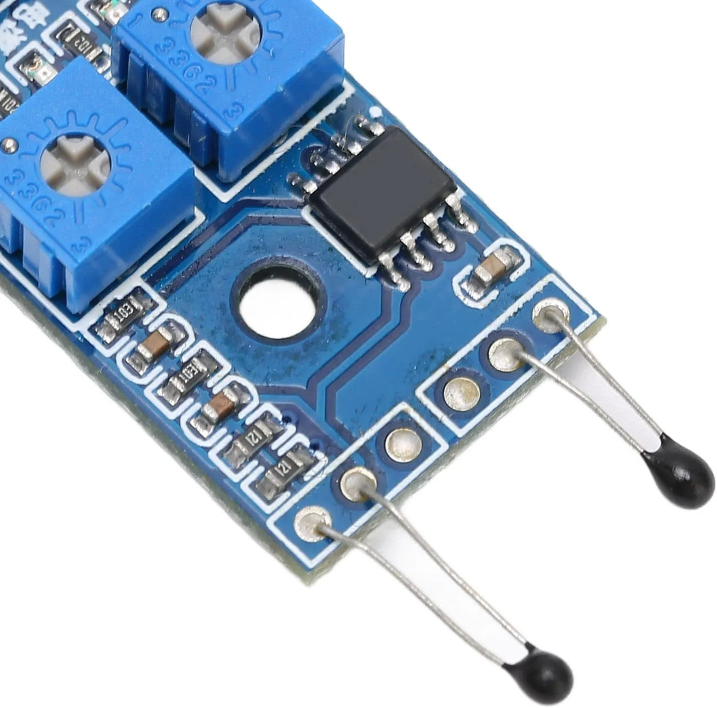 ماژول حسگر حرارتی 2 کاناله برد مدار کنترل دما ماژول های الکترونیکی نصب و استفاده آسان ماژول حسگر حرارتی 2 کاناله برد مدار کنترل دما ماژول های الکترونیکی نصب و استفاده آسان