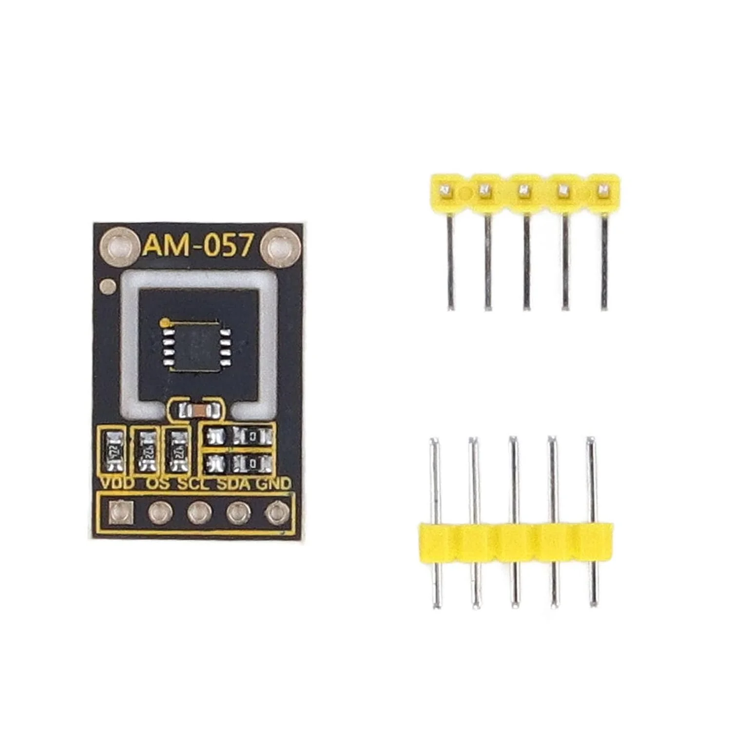 ماژول حسگر دمای بدن انسان، ماژول حسگر بدن با دقت 0.1 درجه سانتیگراد با آلارم، برد حسگر دمای بدن 2.7-3.3 ولت با دقت بالا