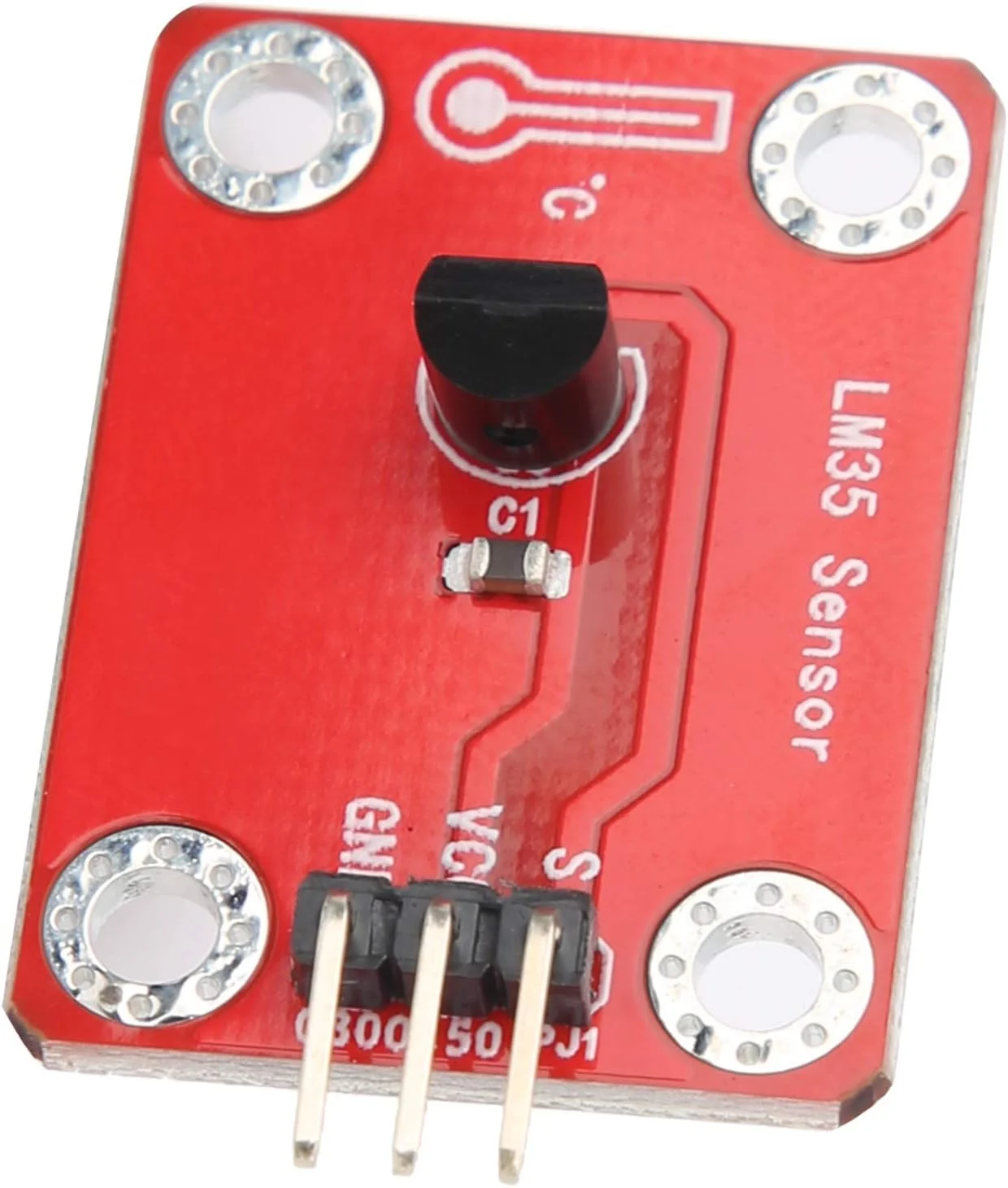 ماژول حسگر دما LM35 سازگار با Microbit 3.3V-5VDC، مناسب برای دانشجویان، مهندسان، تکنسین ها و کارخانه ها