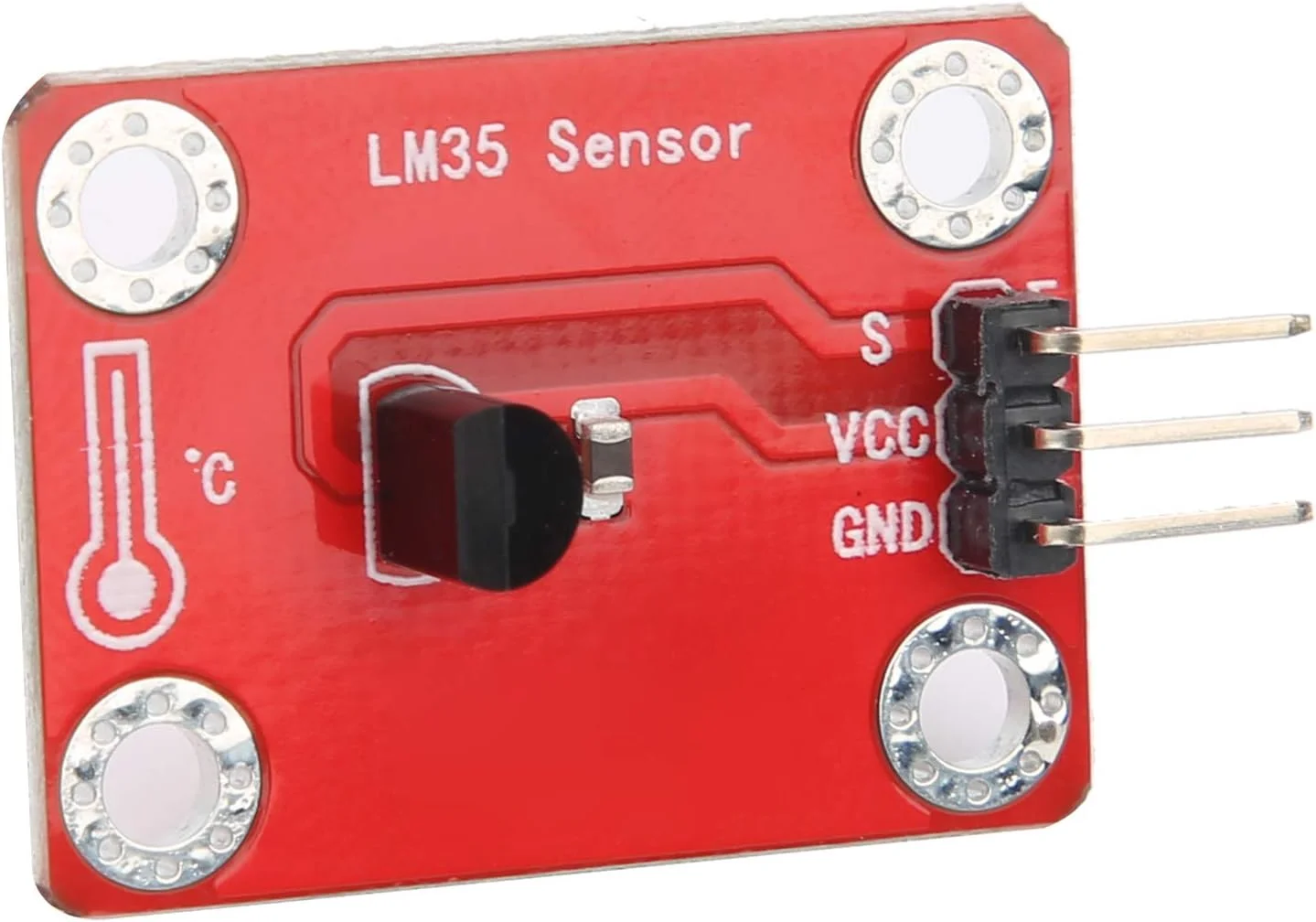 ماژول حسگر دما LM35 سازگار با Microbit 3.3V-5VDC، مناسب برای دانشجویان، مهندسان، تکنسین ها و کارخانه ها ماژول حسگر دما LM35 سازگار با Microbit 3.3V-5VDC، مناسب برای دانشجویان، مهندسان، تکنسین ها و کارخانه ها