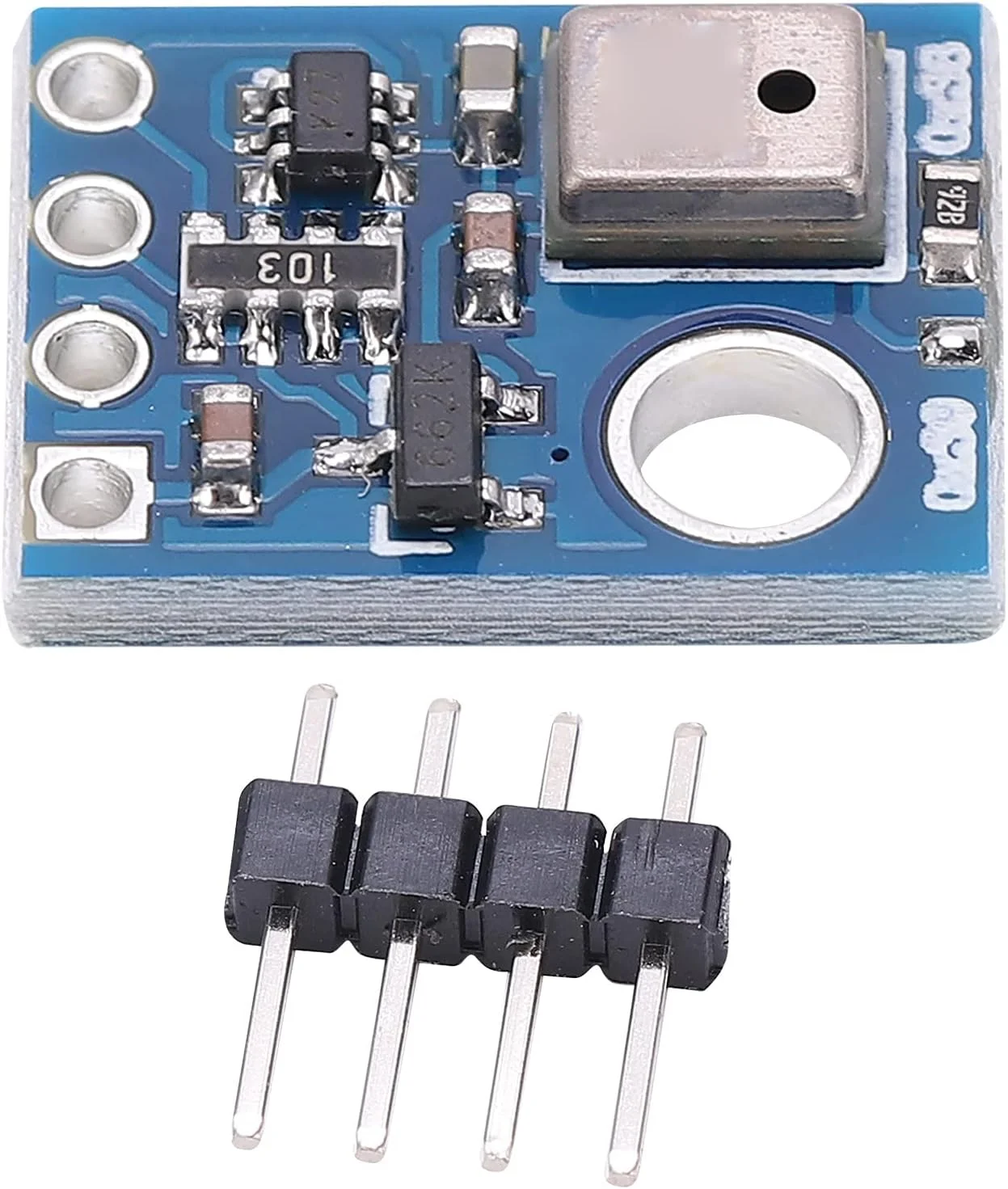 ماژول حسگر دما و رطوبت، تراشه ASIC ارتباط I2C، حسگر خازنی MEMS