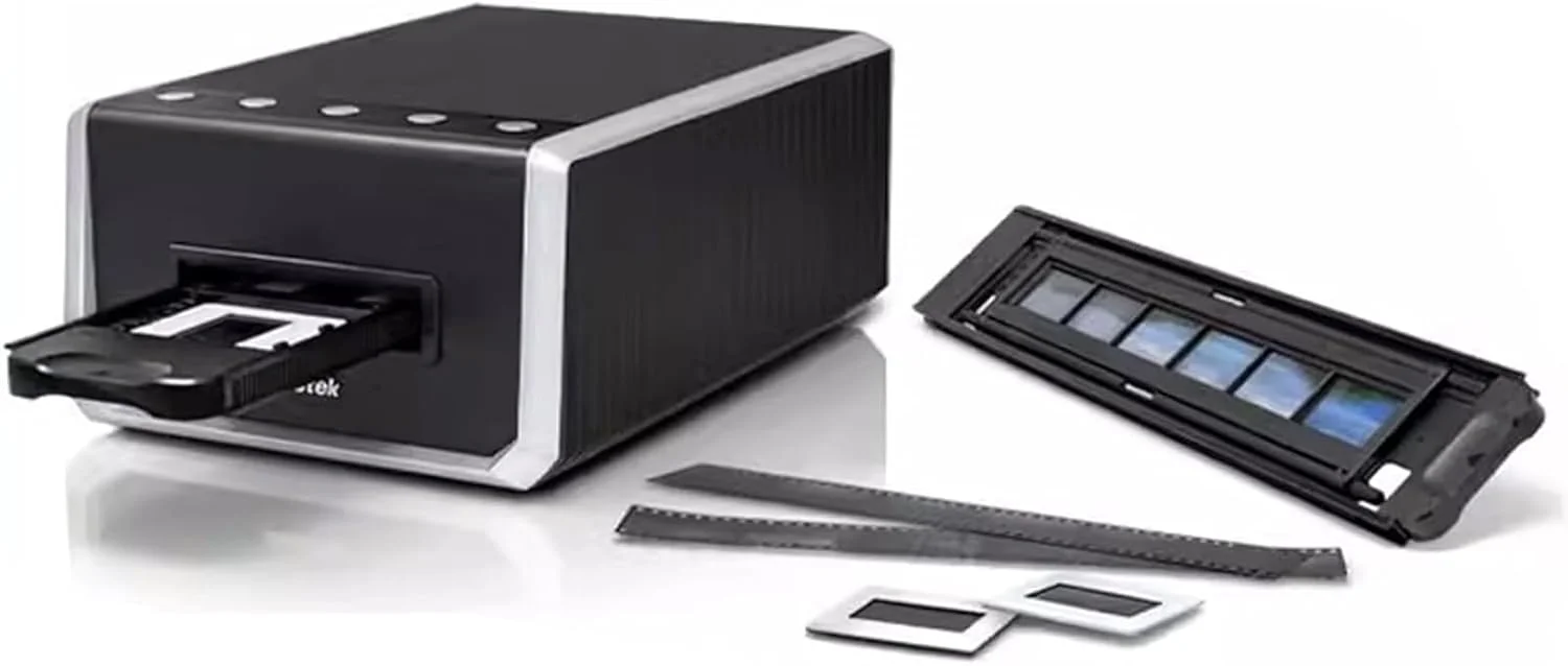 اسکنر اسلاید، اسکنر فیلم دیجیتال 35 میلی متری، رزولوشن 7200 DPI / خروجی 48 بیتی، نگاتیو و اسلایدهای فیلم 35 میلی متری را به JPEG تبدیل می کند، پشتیبانی از Mac و PC