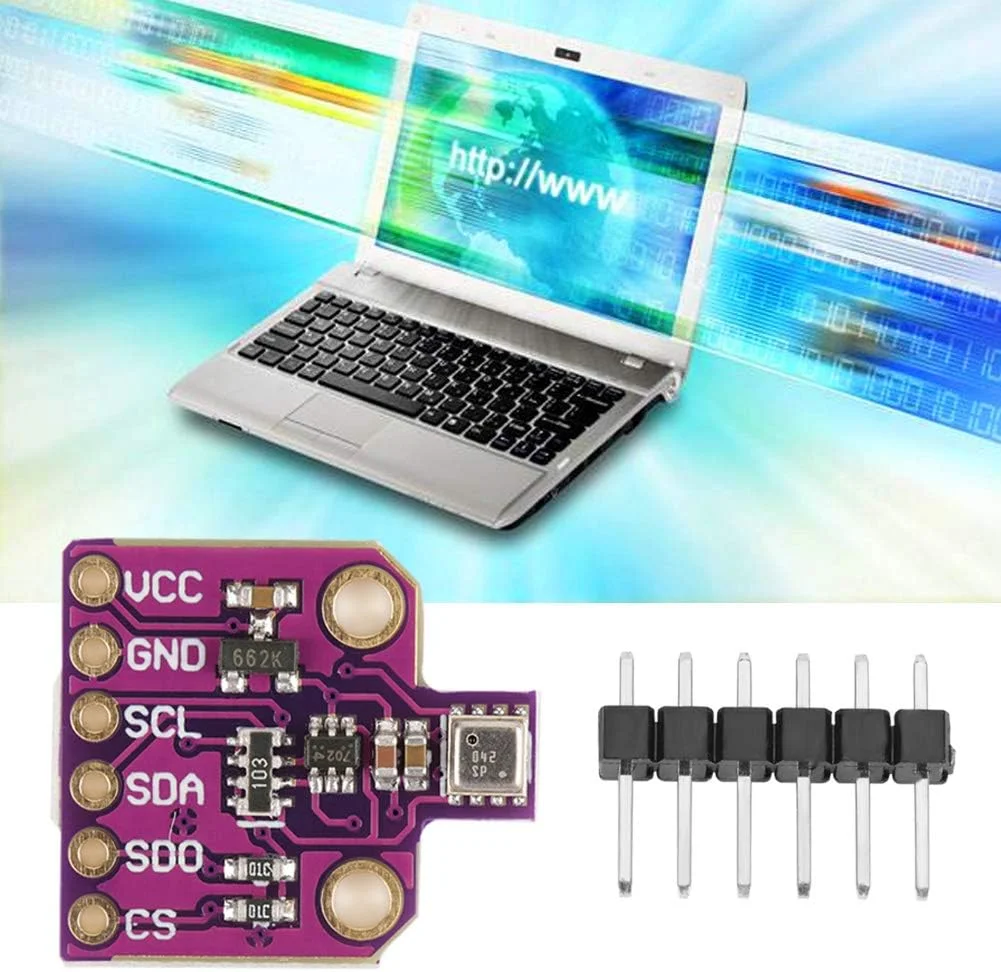 برد توسعه سنسور دما، رطوبت و فشار BME680 فوق العاده کوچک مناسب برای پروژه های اینترنت اشیا فشرده و نظارت بر محیط زیست برد توسعه سنسور دما، رطوبت و فشار BME680 فوق العاده کوچک مناسب برای پروژه های اینترنت اشیا فشرده و نظارت بر محیط زیست