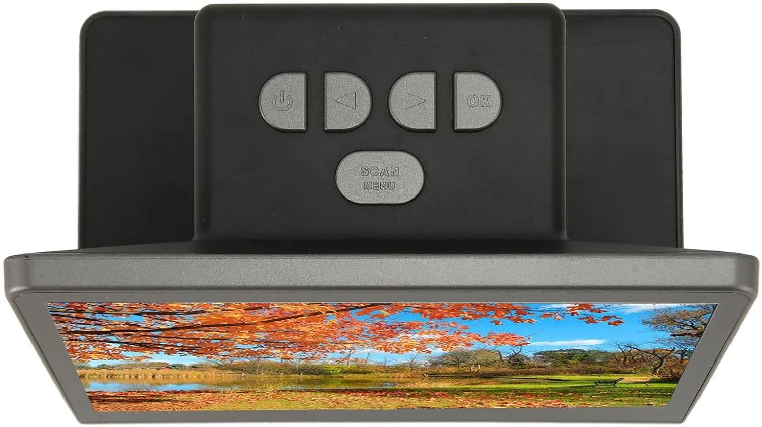 اسکنر فیلم دیجیتال 48 مگاپیکسلی SIXRUN با صفحه نمایش رنگی HD 7 اینچی برای عکس JPEG با رزولوشن بالا 48 مگاپیکسل، تبدیل نگاتیو به فایل های دیجیتال، جنس ABS (دوشاخه UK)