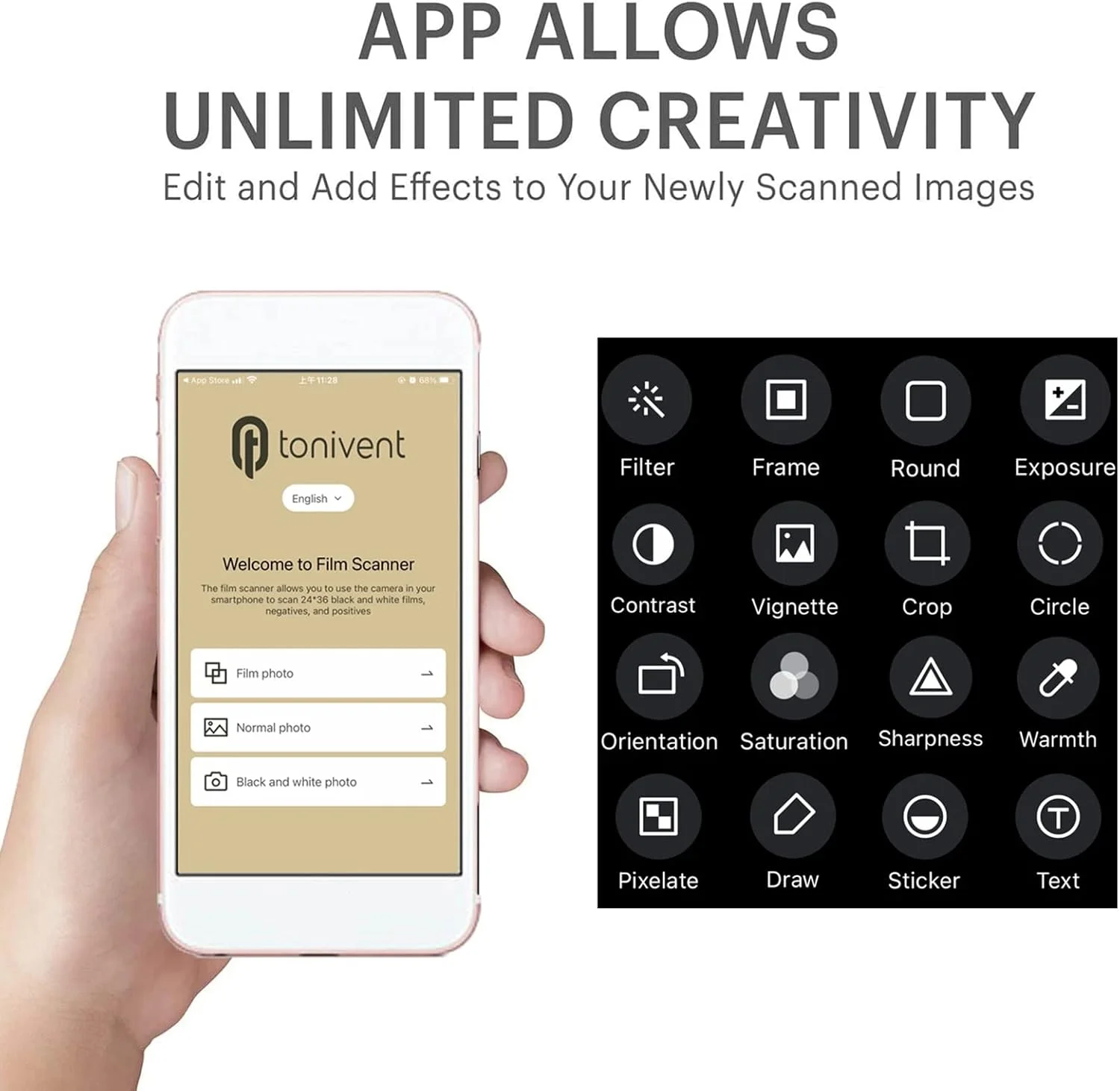 اسکنر فیلم و اسلاید موبایل برای اسلایدهای نگاتیو 35 میلی متری با نور پس زمینه LED، برنامه تاشو، اسباب بازی های سرگرم کننده جدید، هدیه اسکنر فیلم و اسلاید موبایل برای اسلایدهای نگاتیو 35 میلی متری با نور پس زمینه LED، برنامه تاشو، اسباب بازی های سرگرم کننده جدید، هدیه