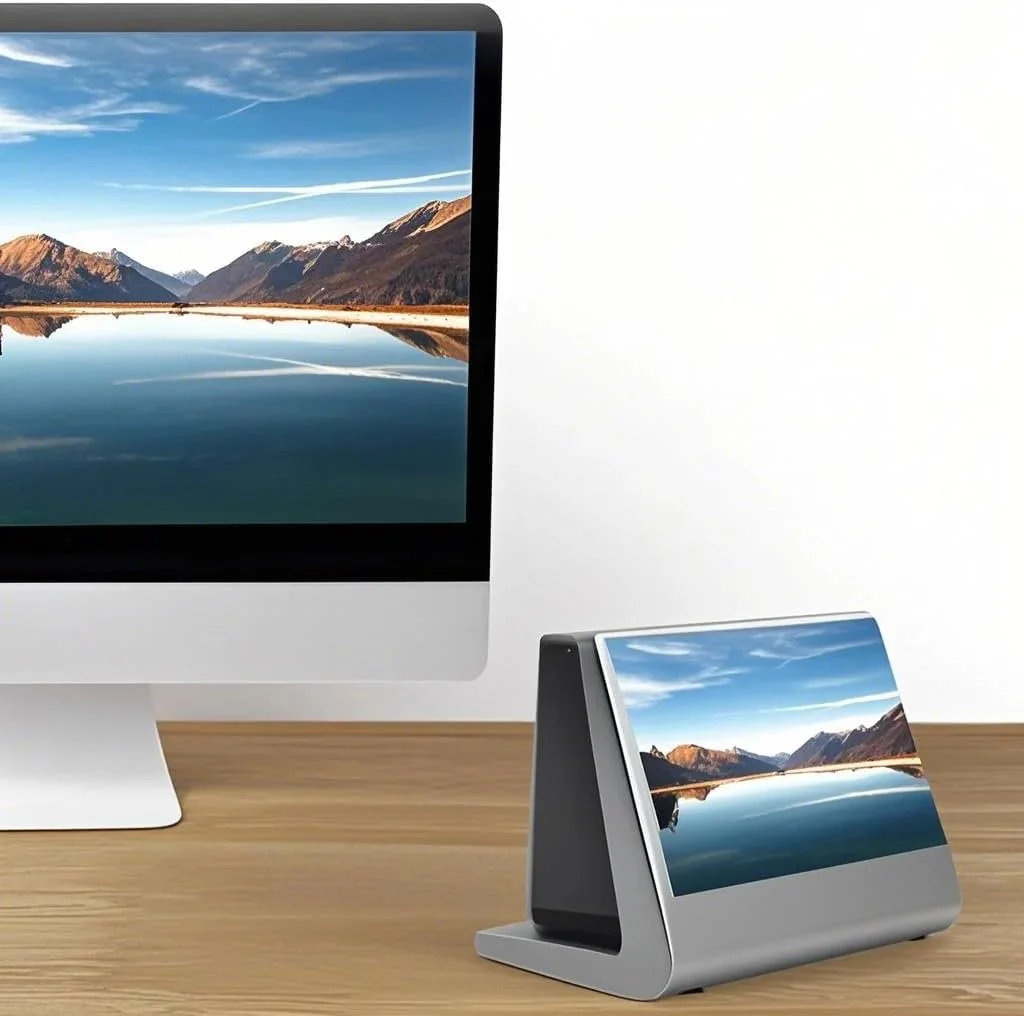 اسکنر فیلم و اسلاید برای 135 126KPK 110 Super8 تک رنگ به عکس های JPEG دیجیتال با حافظه داخلی 16 گیگابایتی صفحه نمایش LCD 7 اینچی پشتیبانی از APP نمایشگر 48W پیکسل اتصال