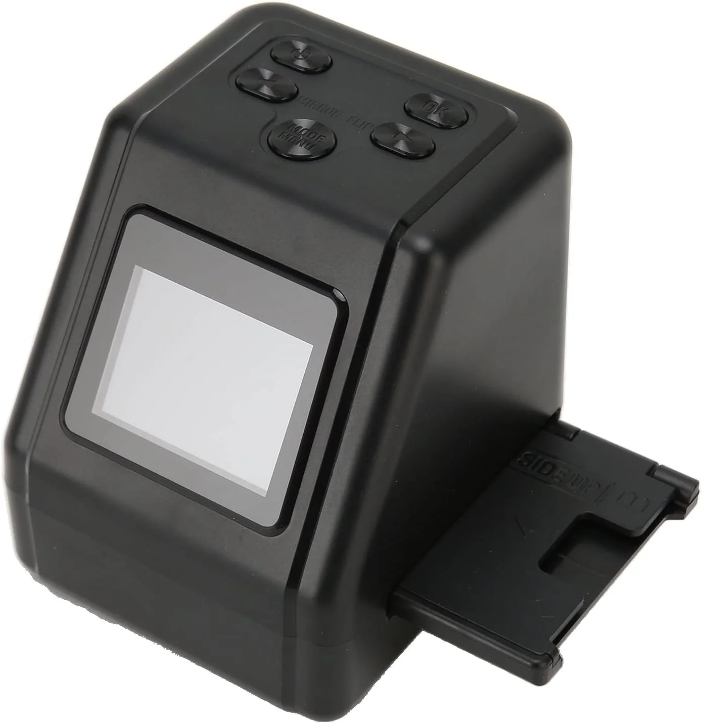 اسکنر اسلاید فیلم، تبدیل اسلایدهای فیلم 135، 126، 110 و Super8 به عکس های JPG رنگی، سیاه و سفید نگاتیو HD 2.0، اسکنر فیلم نگاتیو 12 مگاپیکسلی با صفحه نمایش LCD 2.0 اینچی.