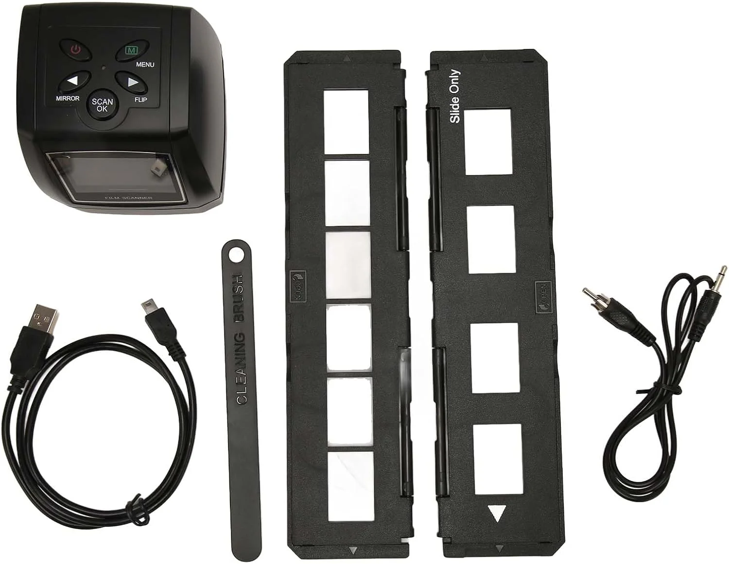 اسکنر فیلم برای اسلایدها و فیلم های 35mm135mm، اسکنر دیجیتال اسلاید 5 مگاپیکسلی با صفحه نمایش LCD 2.36 اینچی، اسکنر نگاتیو برای فیلم رنگی و سیاه سفید، تبدیل اسلایدها به JPEG