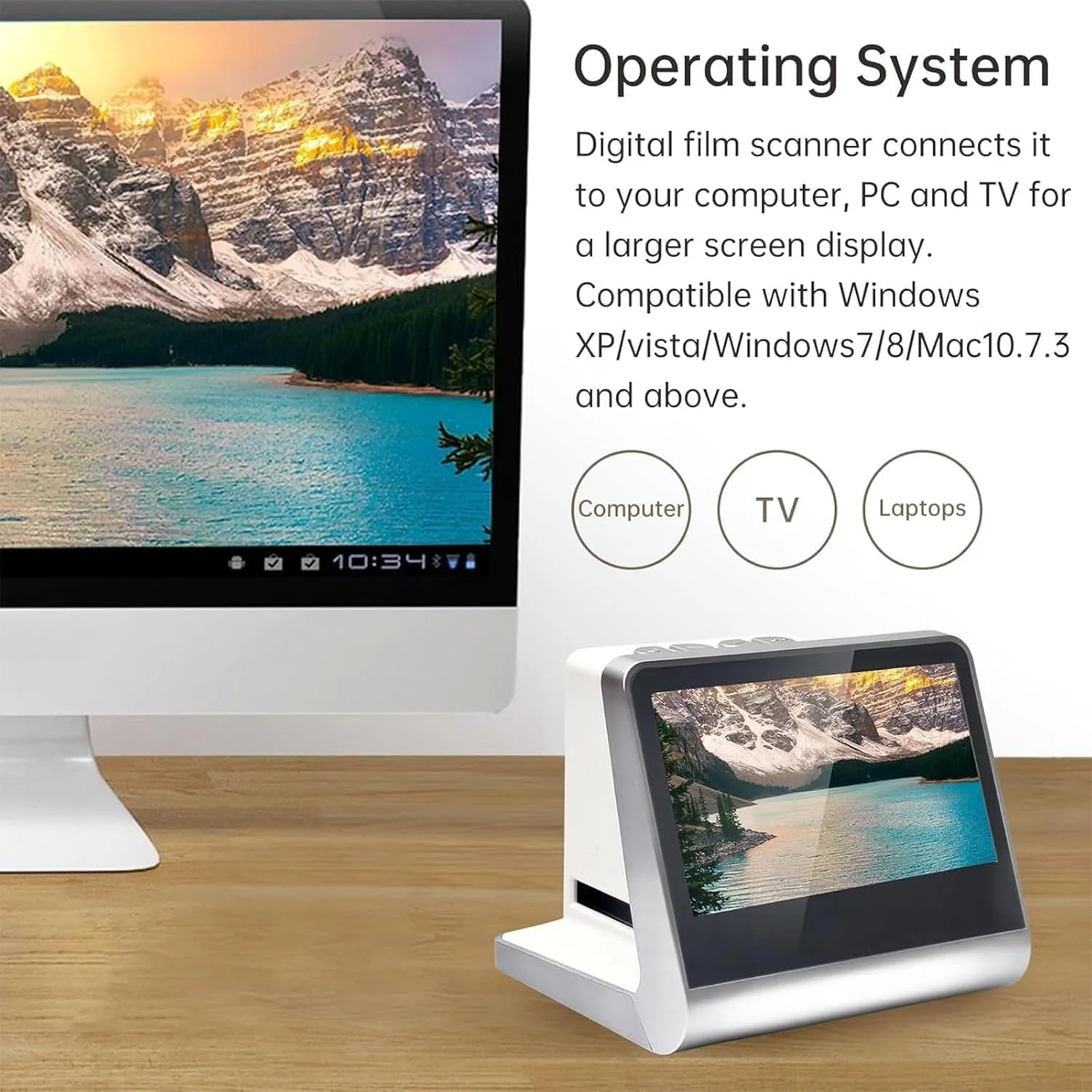 اسکنر اسلاید فیلم، پروژکتور اسلاید فیلم مینی با صفحه نمایش ال سی دی 5 اینچی، تبدیل فیلم های 35 میلی متری 135 110 126 و سوپر 8 / اسلاید / نگاتیو به عکس های JPEG، تبدیل سریع و روشنایی قابل تنظیم، برای خانه اسکنر اسلاید فیلم، پروژکتور اسلاید فیلم مینی با صفحه نمایش ال سی دی 5 اینچی، تبدیل فیلم های 35 میلی متری 135 110 126 و سوپر 8 / اسلاید / نگاتیو به عکس های JPEG، تبدیل سریع و روشنایی قابل تنظیم، برای خانه