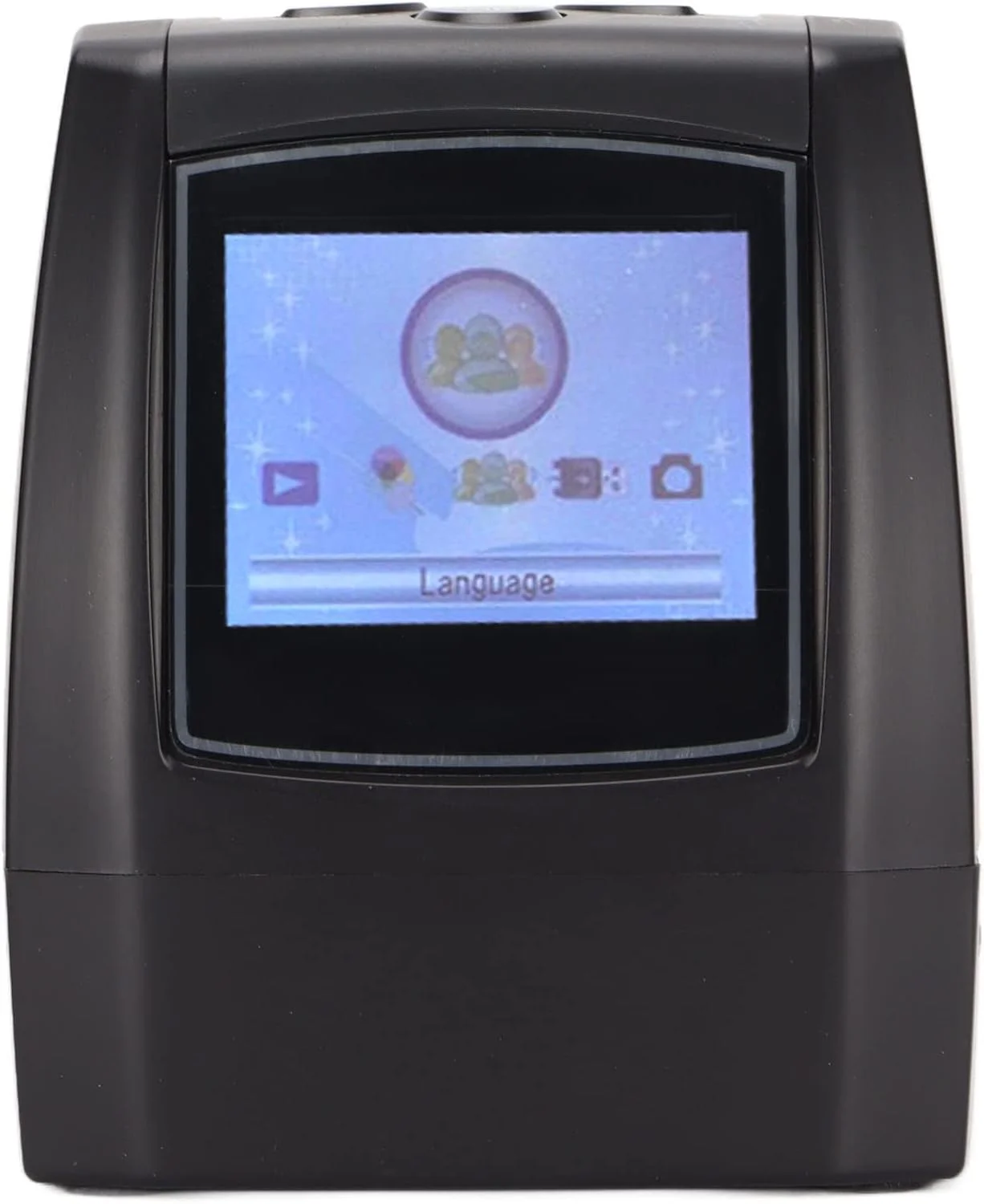 اسکنر فیلم، مبدل عکس دیجیتال قابل حمل با صفحه نمایش رنگی 2.4 اینچی TFT، تجهیزات دیجیتال سبک وزن 32 گیگابایتی، اسکنر عکس حافظه داخلی 128 مگابایتی، پشتیبانی از چندین زبان، برای Win XP برای (#3)