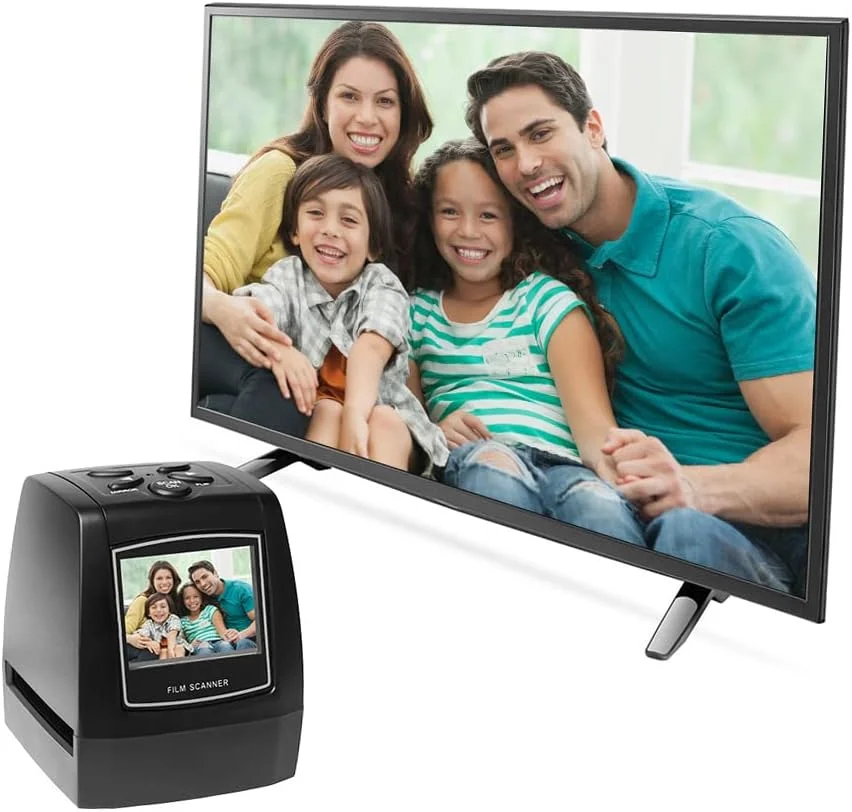 اسکنر فیلم نگاتیو قابل حمل 35 میلی متری 135 میلی متری، تبدیل کننده فیلم اسلاید به عکس، نمایشگر تصویر دیجیتال با DOOMUN 2.4 اسکنر فیلم نگاتیو قابل حمل 35 میلی متری 135 میلی متری، تبدیل کننده فیلم اسلاید به عکس، نمایشگر تصویر دیجیتال با DOOMUN 2.4