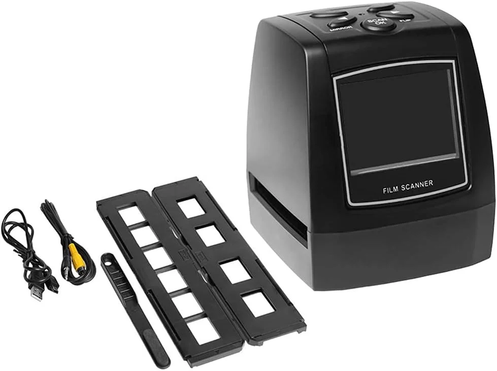 مبدل فیلم نگاتیو قابل حمل کوچک 35/135 میلیمتری به عکس دیجیتال با صفحه نمایش LCD 2.36 اینچی مبدل فیلم نگاتیو قابل حمل کوچک 35/135 میلیمتری به عکس دیجیتال با صفحه نمایش LCD 2.36 اینچی