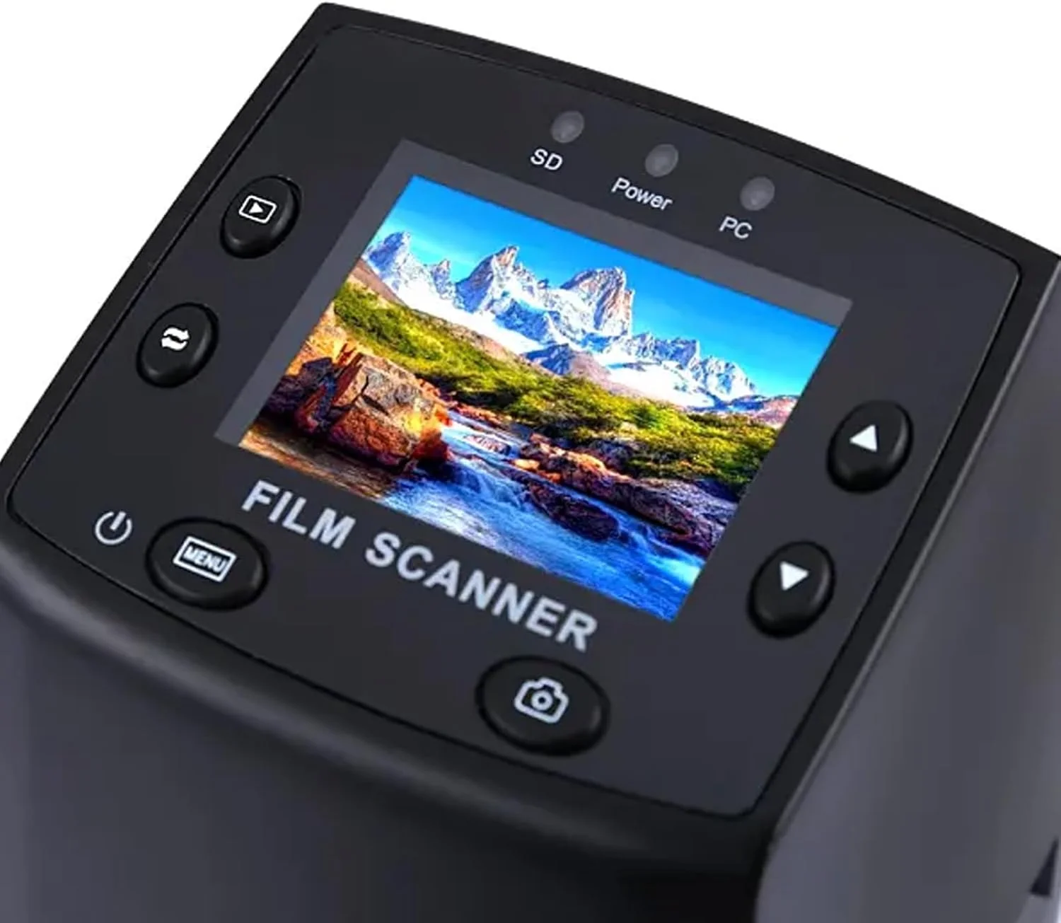 اسکنر نگاتیو فیلم 35 میلیمتری، نمایشگر اسلاید با رزولوشن بالای 10 مگاپیکسل با صفحه نمایش LCD 2.4 اینچی و فیدر پایه اسلاید، تبدیل 35 میلیمتر به تصاویر JPEG، بدون نیاز به کامپیوتر/نرمافزار اسکنر نگاتیو فیلم 35 میلیمتری، نمایشگر اسلاید با رزولوشن بالای 10 مگاپیکسل با صفحه نمایش LCD 2.4 اینچی و فیدر پایه اسلاید، تبدیل 35 میلیمتر به تصاویر JPEG، بدون نیاز به کامپیوتر/نرمافزار