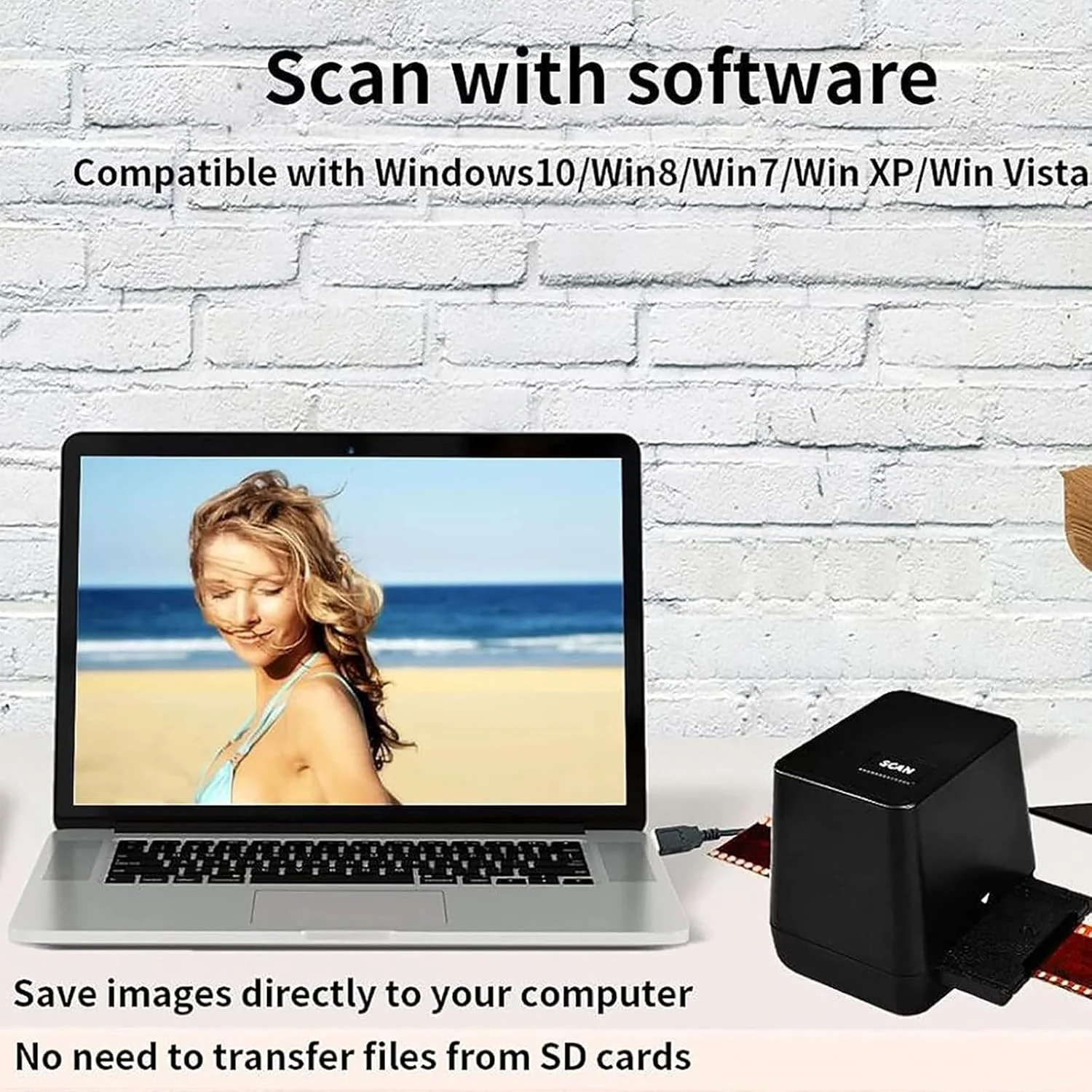 اسکنر فیلم قابل حمل، نمایشگر اسلاید روشن با 17 مگاپیکسل، برای نگاتیو و اسلاید های 35 میلی متری/135 (24 * 36 میلی متر) 126 (26 * 26 میلی متر)، رنگی یا سیاه و سفید اسکنر فیلم قابل حمل، نمایشگر اسلاید روشن با 17 مگاپیکسل، برای نگاتیو و اسلاید های 35 میلی متری/135 (24 * 36 میلی متر) 126 (26 * 26 میلی متر)، رنگی یا سیاه و سفید