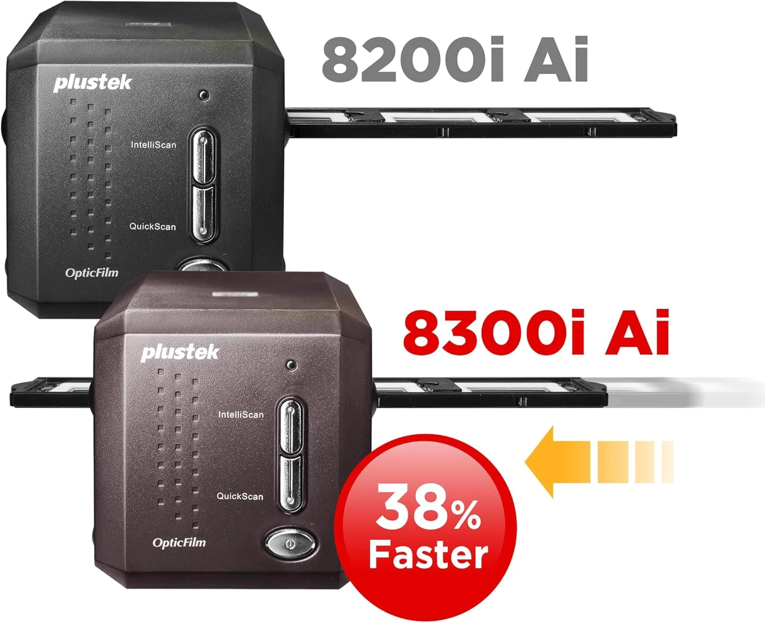 اسکنر فیلم Plustek OpticFilm 8300i Ai - تبدیل فیلم 35 میلی متری و اسلاید به دیجیتال، بسته نرم افزاری SilverFast Ai Studio 9 + QuickScan Plus، شامل هدف کالیبراسیون پیشرفته IT8 (3 اسلاید) اسکنر فیلم Plustek OpticFilm 8300i Ai - تبدیل فیلم 35 میلی متری و اسلاید به دیجیتال، بسته نرم افزاری SilverFast Ai Studio 9 + QuickScan Plus، شامل هدف کالیبراسیون پیشرفته IT8 (3 اسلاید)