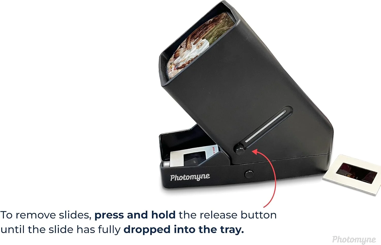 نمایشگر اسلاید 35 میلی متری PHOTOMYNE، نمایشگر نگاتیو فیلم با بزرگنمایی 3 برابر، نور پس زمینه LED، تغذیه از طریق USB یا باتری نمایشگر اسلاید 35 میلی متری PHOTOMYNE، نمایشگر نگاتیو فیلم با بزرگنمایی 3 برابر، نور پس زمینه LED، تغذیه از طریق USB یا باتری