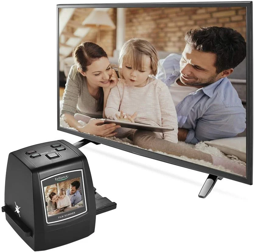 اسکنر فیلم OUNA با رزولوشن بالا 14MP/22MP، تبدیل فیلم اسلاید 35mm، 135mm، 126mm، 110mm، 8mm رنگی و تک رنگ، فیلم اسلاید نگاتیو به عکس دیجیتال با صفحه نمایش LCD 2.4 اینچی اسکنر فیلم OUNA با رزولوشن بالا 14MP/22MP، تبدیل فیلم اسلاید 35mm، 135mm، 126mm، 110mm، 8mm رنگی و تک رنگ، فیلم اسلاید نگاتیو به عکس دیجیتال با صفحه نمایش LCD 2.4 اینچی