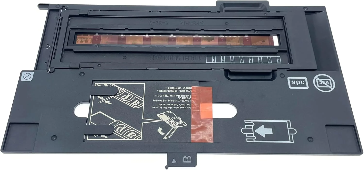 نگهدارنده فیلم 110 / 16 میلیمتر + 120 و 220 / 60 میلیمتر، سازگار با اسکنر اپسون پرفکشن V500 V550 V600 نگهدارنده فیلم 110 / 16 میلیمتر + 120 و 220 / 60 میلیمتر، سازگار با اسکنر اپسون پرفکشن V500 V550 V600