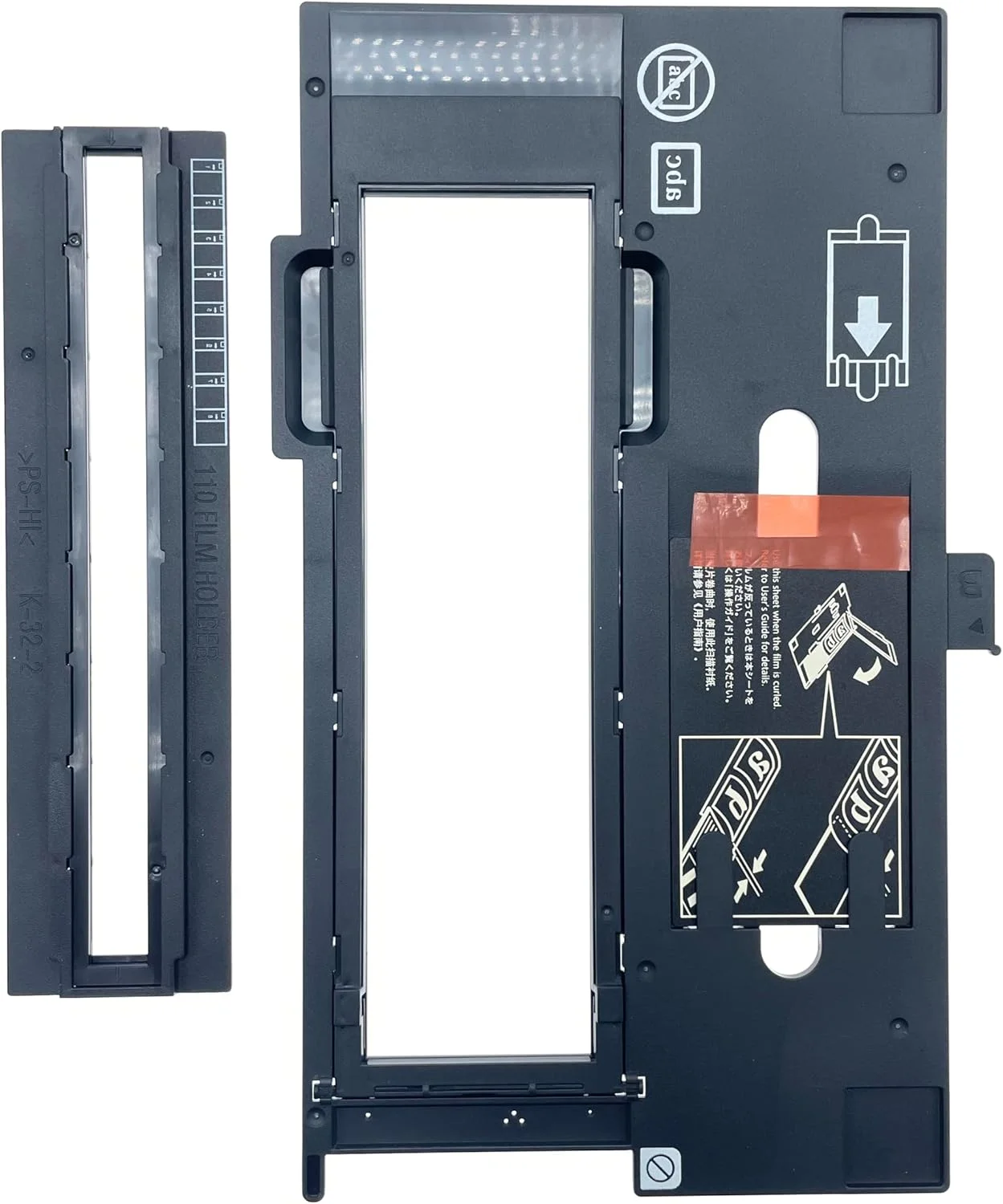 نگهدارنده فیلم 110 / 16 میلیمتر + 120 و 220 / 60 میلیمتر، سازگار با اسکنر اپسون پرفکشن V500 V550 V600 نگهدارنده فیلم 110 / 16 میلیمتر + 120 و 220 / 60 میلیمتر، سازگار با اسکنر اپسون پرفکشن V500 V550 V600