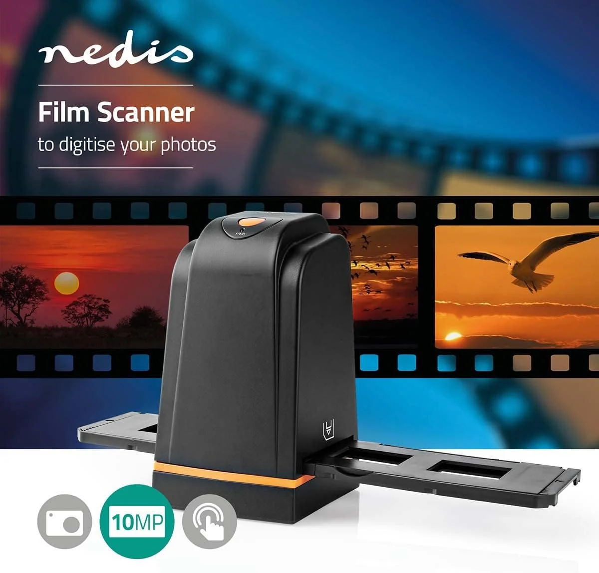 اسکنر فیلم ندیس FISC3650BK | 35.0 میلی متر | 10 مگاپیکسل | رزولوشن اسکن: 1800 DPI / 3600 DPI | زمان اسکن: 2 ثانیه | تغذیه از طریق USB | دارای نرم افزار | مشکی اسکنر فیلم ندیس FISC3650BK | 35.0 میلی متر | 10 مگاپیکسل | رزولوشن اسکن: 1800 DPI / 3600 DPI | زمان اسکن: 2 ثانیه | تغذیه از طریق USB | دارای نرم افزار | مشکی