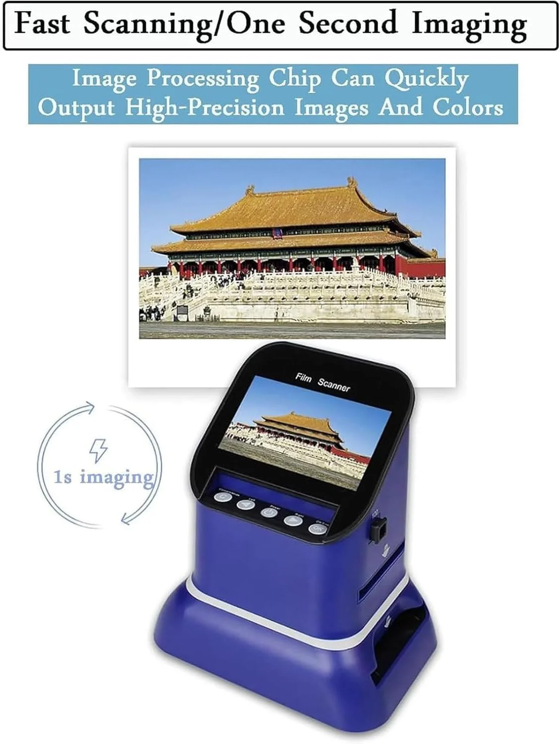 اسکنر فیلم 22 میلیون پیکسلی، نمایشگر اسلاید دیجیتال 4.3 اینچی، تبدیل نگاتیو و اسلاید 135، 120، 126، 127 به JPEG دیجیتال، همراه با کارت حافظه 8 گیگابایتی، کارت حافظه خارجی 128 گیگابایتی، برای ترمیم فیلم های قدیمی، سفرها اسکنر فیلم 22 میلیون پیکسلی، نمایشگر اسلاید دیجیتال 4.3 اینچی، تبدیل نگاتیو و اسلاید 135، 120، 126، 127 به JPEG دیجیتال، همراه با کارت حافظه 8 گیگابایتی، کارت حافظه خارجی 128 گیگابایتی، برای ترمیم فیلم های قدیمی، سفرها