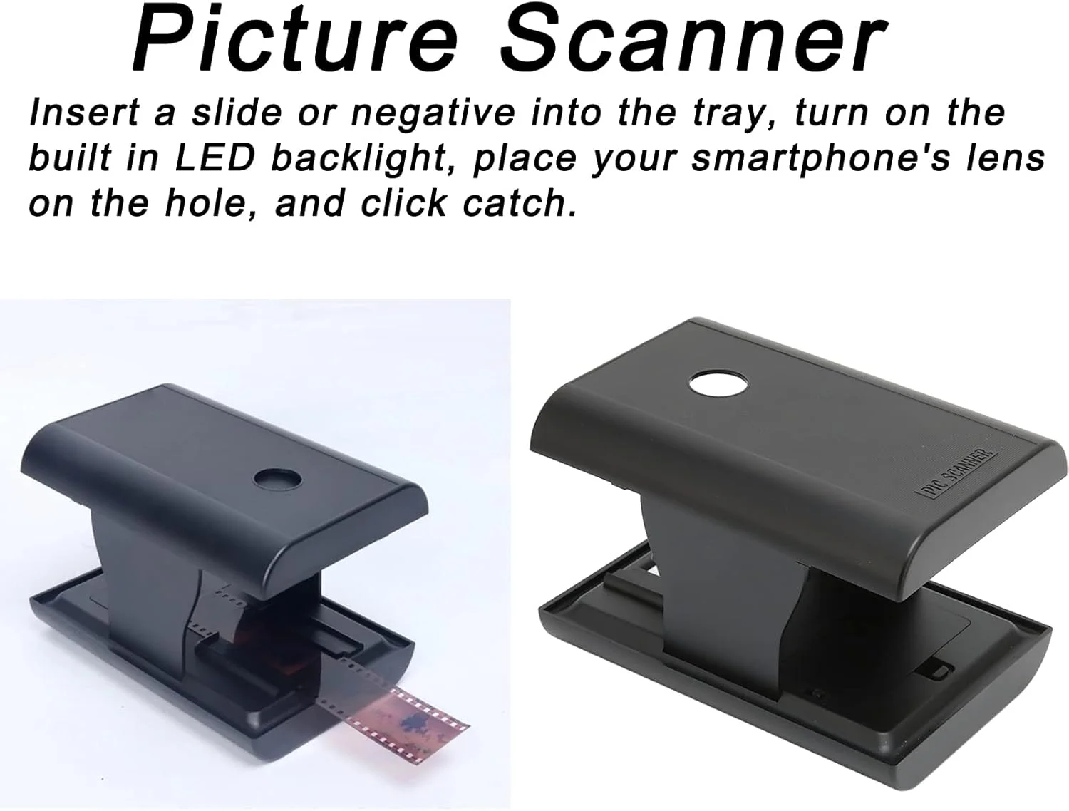 اسکنر فیلم موبایل، کاربری آسان، اسکنر فیلم تاشو و قابل حمل با قابلیت ذخیره فضا از سیستم عامل iOS به