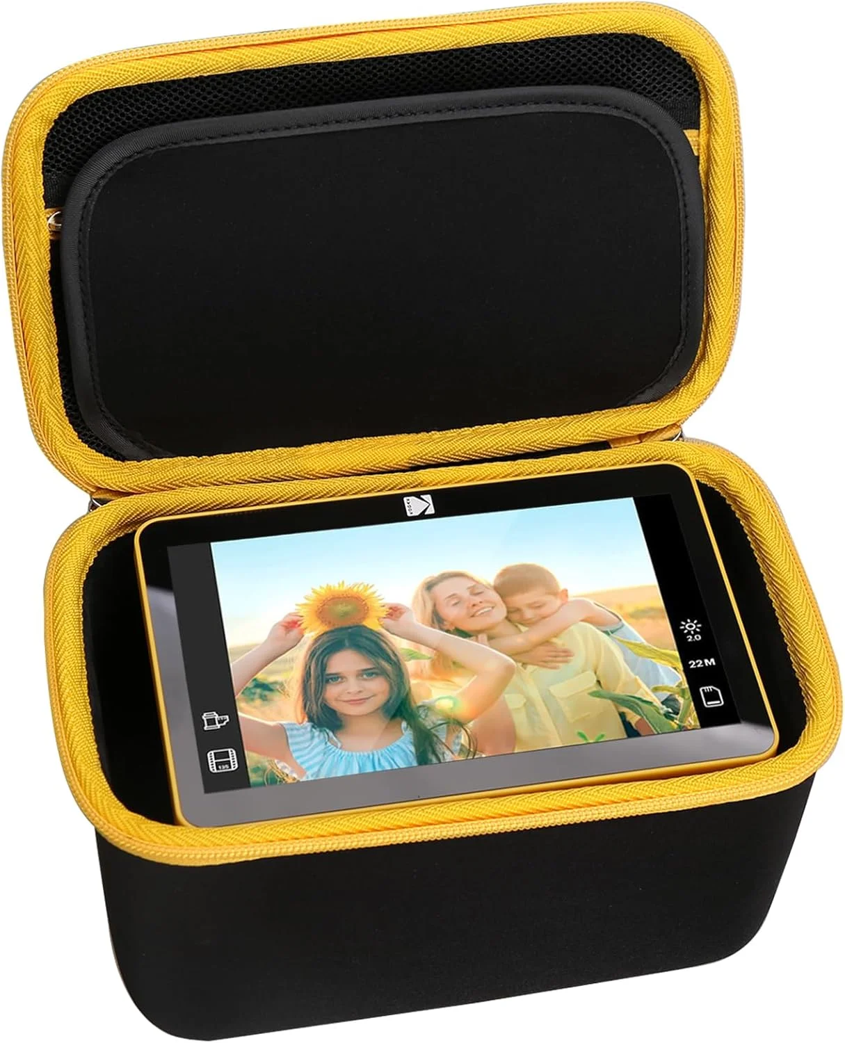 کیف سخت Mchoi مناسب برای اسکنر فیلم دیجیتال Kodak Slide N SCAN 7 اینچی Max RODFS70، کیف محافظ ضد آب و ضد ضربه اسکنر فیلم و اسلاید، فقط کیف کیف سخت Mchoi مناسب برای اسکنر فیلم دیجیتال Kodak Slide N SCAN 7 اینچی Max RODFS70، کیف محافظ ضد آب و ضد ضربه اسکنر فیلم و اسلاید، فقط کیف