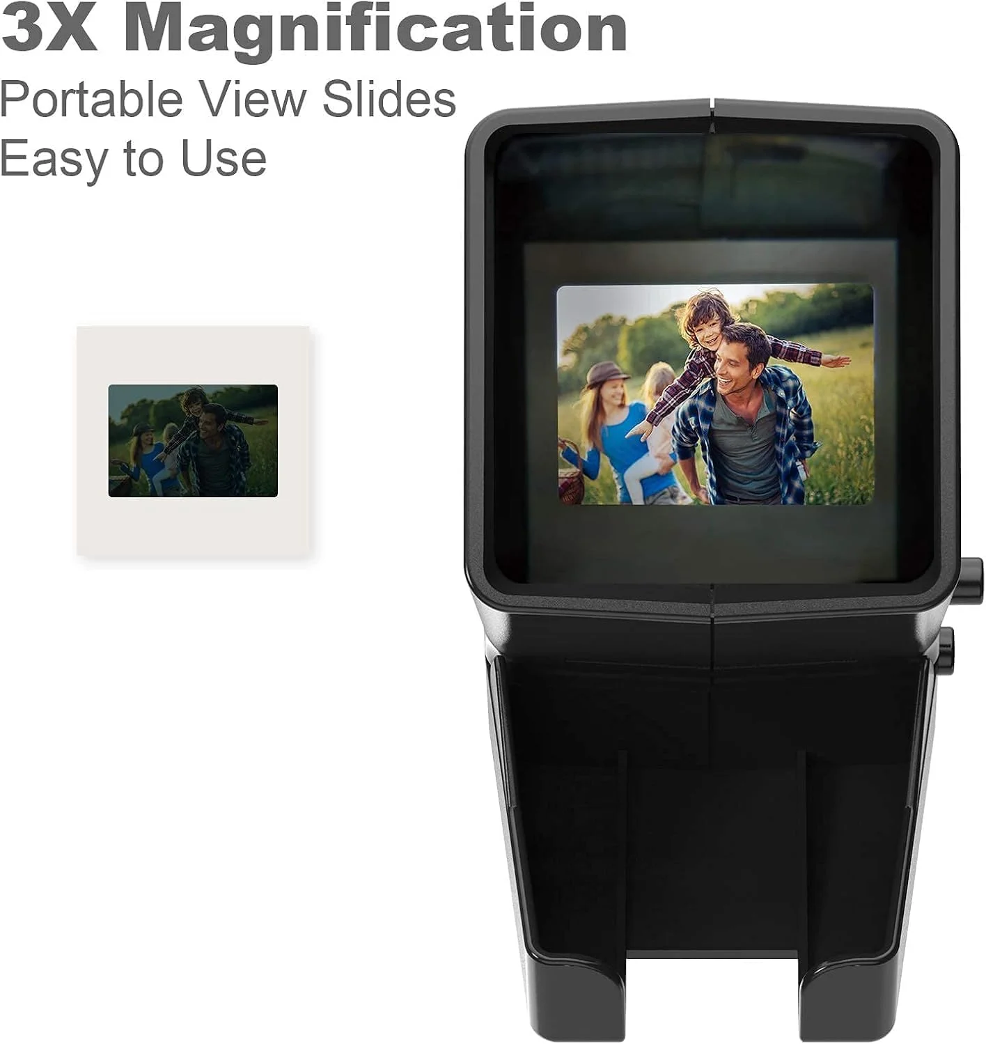 نمایشگر اسلاید و فیلم 35 میلیمتری با نور LED و بزرگنمایی 3 برابری، نمایشگر عکس قابل حمل برای اسلایدها و نگاتیوهای فیلم 35 میلیمتری، جعبه نور با منبع تغذیه USB، مناسب برای مشاهده عکسهای قدیمی و فیلمهای نگاتیو نمایشگر اسلاید و فیلم 35 میلیمتری با نور LED و بزرگنمایی 3 برابری، نمایشگر عکس قابل حمل برای اسلایدها و نگاتیوهای فیلم 35 میلیمتری، جعبه نور با منبع تغذیه USB، مناسب برای مشاهده عکسهای قدیمی و فیلمهای نگاتیو