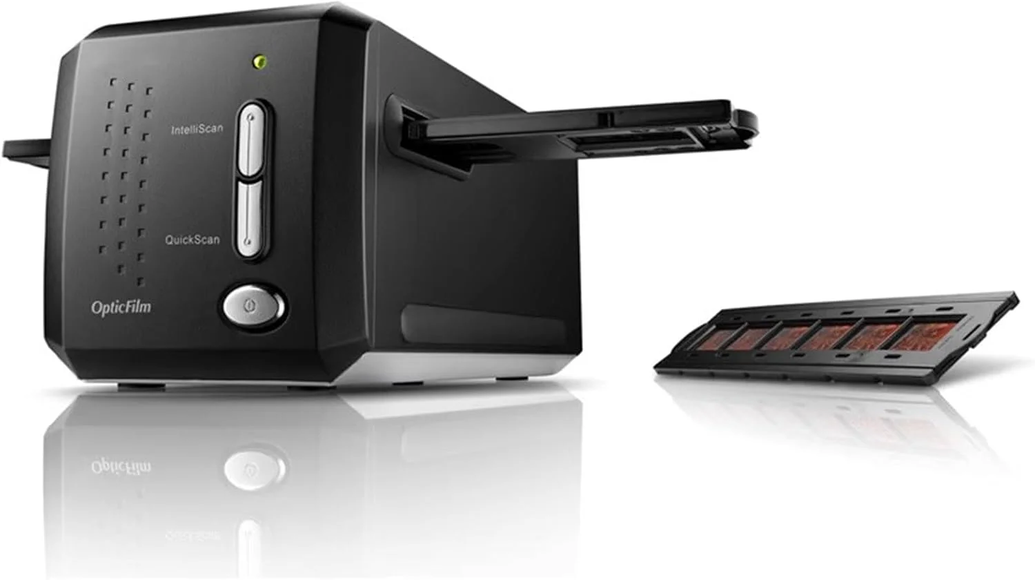 اسکنر اتوماتیک فیلم و اسلاید، اسکنر نوار فیلم نگاتیو 35 میلی متری و اسلاید، تبدیل دسته ای اسلایدها و نگاتیوهای فیلم 35 میلی متری، پشتیبانی از نرم افزار ویرایش شخص ثالث، حداکثر 7200 DPI