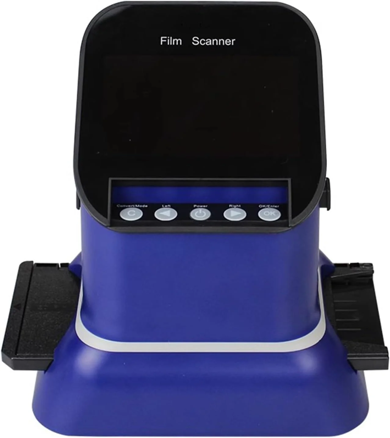 اسکنر فیلم و اسلاید دیجیتال، نمایشگر اسلاید با وضوح بالا، با صفحه نمایش بزرگ 4.3 اینچی، تبدیل فیلم 35 میلی متری و اسلاید به JPEG دیجیتال و ذخیره در کارت SD، با فیدر پایه اسلاید