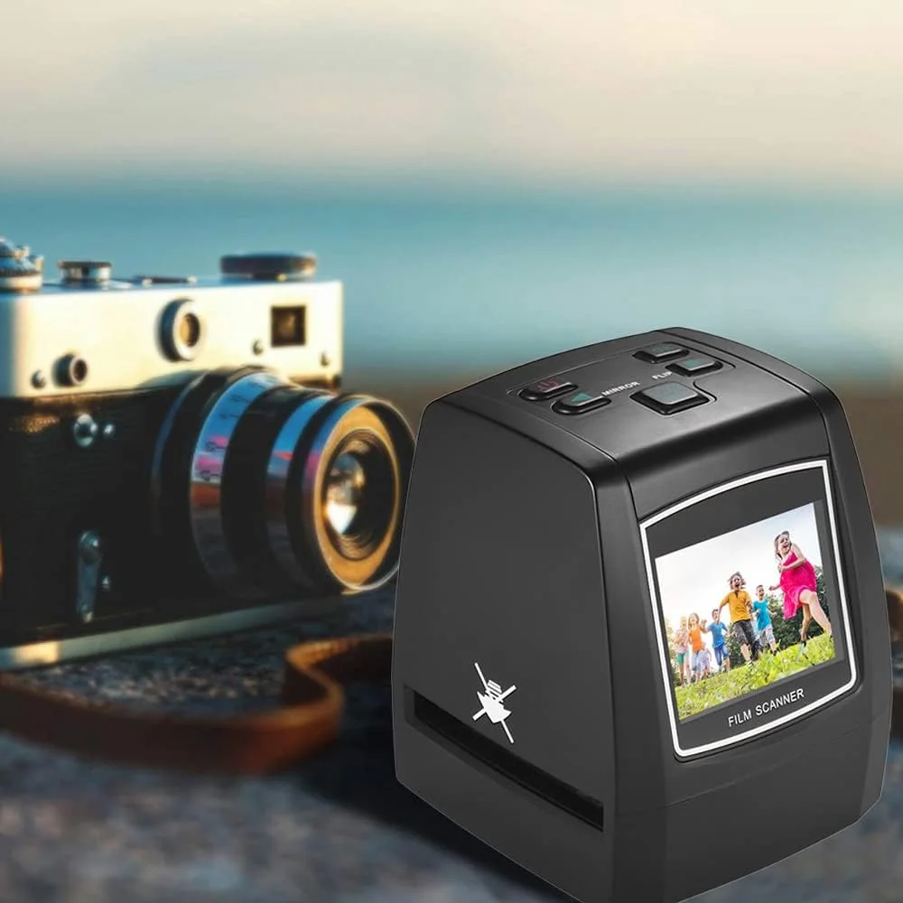 اسکنر فیلم لابیموس با رزولوشن بالا 14MP/22MP برای تبدیل فیلم های 35mm، 135mm، 126mm، 110mm، 8mm رنگی و سیاه سفید، اسلاید و نگاتیو به عکس دیجیتال با LCD 2.4 اینچی و نرم افزار ویرایش داخلی اسکنر فیلم لابیموس با رزولوشن بالا 14MP/22MP برای تبدیل فیلم های 35mm، 135mm، 126mm، 110mm، 8mm رنگی و سیاه سفید، اسلاید و نگاتیو به عکس دیجیتال با LCD 2.4 اینچی و نرم افزار ویرایش داخلی