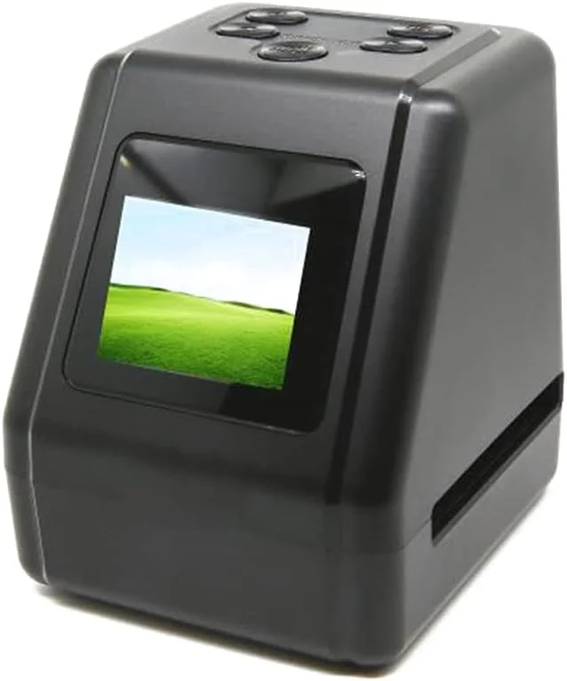 اسکنر فیلم دستی قابل حمل Labymos، اسکن فیلم 135، 126، 110، 8 میلی متری با صفحه نمایش 2.0 اینچی IPS و پشتیبانی از 11 زبان