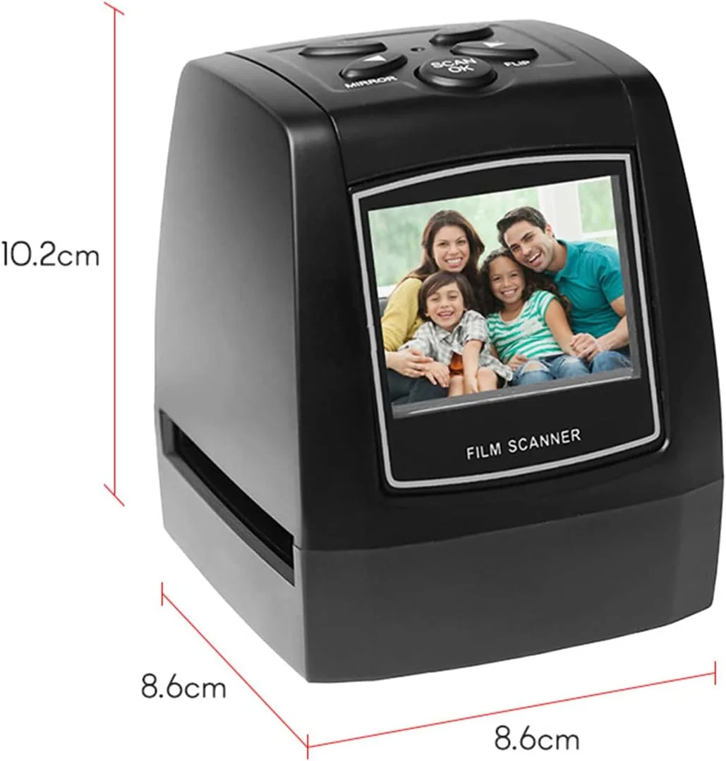 تبدیل کننده فیلم، اسکنر نگاتیو عکس 35 میلی متری و اسلاید 135 میلی متری با صفحه نمایش LCD 2.36 اینچی، اسکنر نگاتیو برای ویندوز XP/Vista/Win 7 تبدیل کننده فیلم، اسکنر نگاتیو عکس 35 میلی متری و اسلاید 135 میلی متری با صفحه نمایش LCD 2.36 اینچی، اسکنر نگاتیو برای ویندوز XP/Vista/Win 7