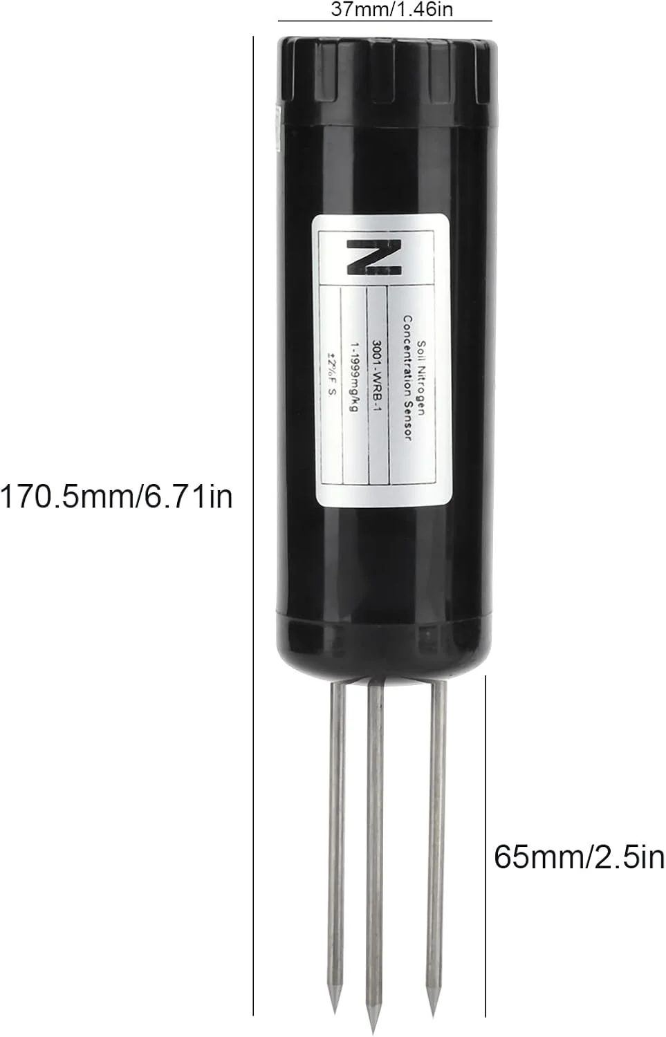 دستگاه سنجش خاک قابل حمل کیانسو مدل NPK، مناسب مزارع و باغ ها، دارای حسگر IP68 دستگاه سنجش خاک قابل حمل کیانسو مدل NPK، مناسب مزارع و باغ ها، دارای حسگر IP68