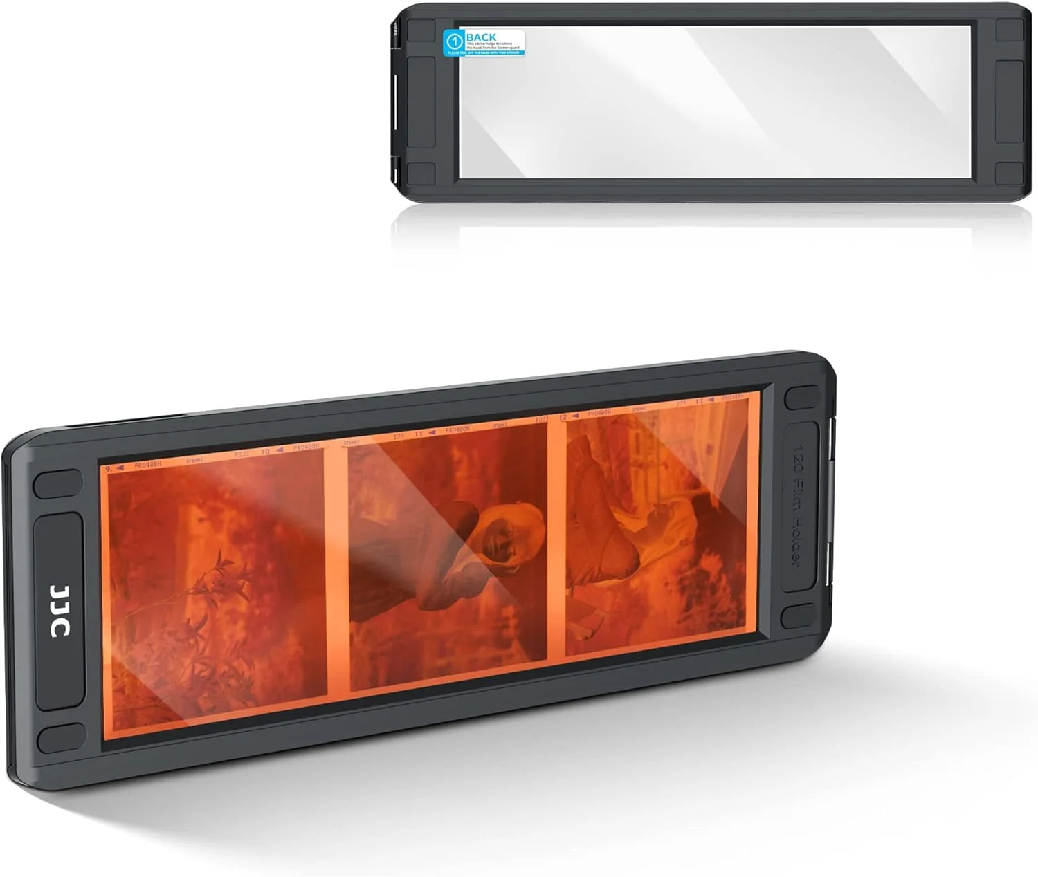 نگهدارنده فیلم ۱۲۰ JJC، نگهدارنده عکس فرمت متوسط برای اسکن و کپی نگاتیو، ماسک اسکن عکس نگاتیو مغناطیسی برای اکثر اسکنرهای تخت استاندارد