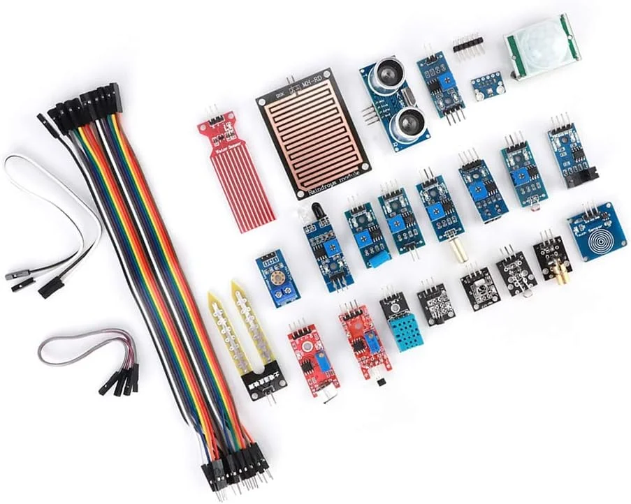 کیت ماژول هیودو 22 اینچی شامل 22 سنسور به همراه دستورالعمل گام به گام، نمونه ها و بسته های کتابخانه ای کیت ماژول هیودو 22 اینچی شامل 22 سنسور به همراه دستورالعمل گام به گام، نمونه ها و بسته های کتابخانه ای