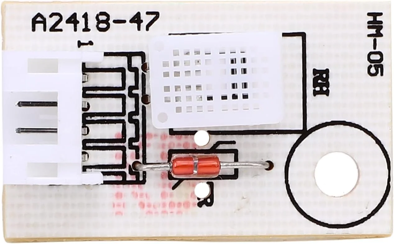 ماژول حسگر رطوبت با دقت بالا Haofy برای سیستم رطوبت‌گیر، ساخته شده با مواد با کیفیت و مواد PC، سازگار با DHT22/، حسگر دقیق برای نظارت بر محیط داخلی