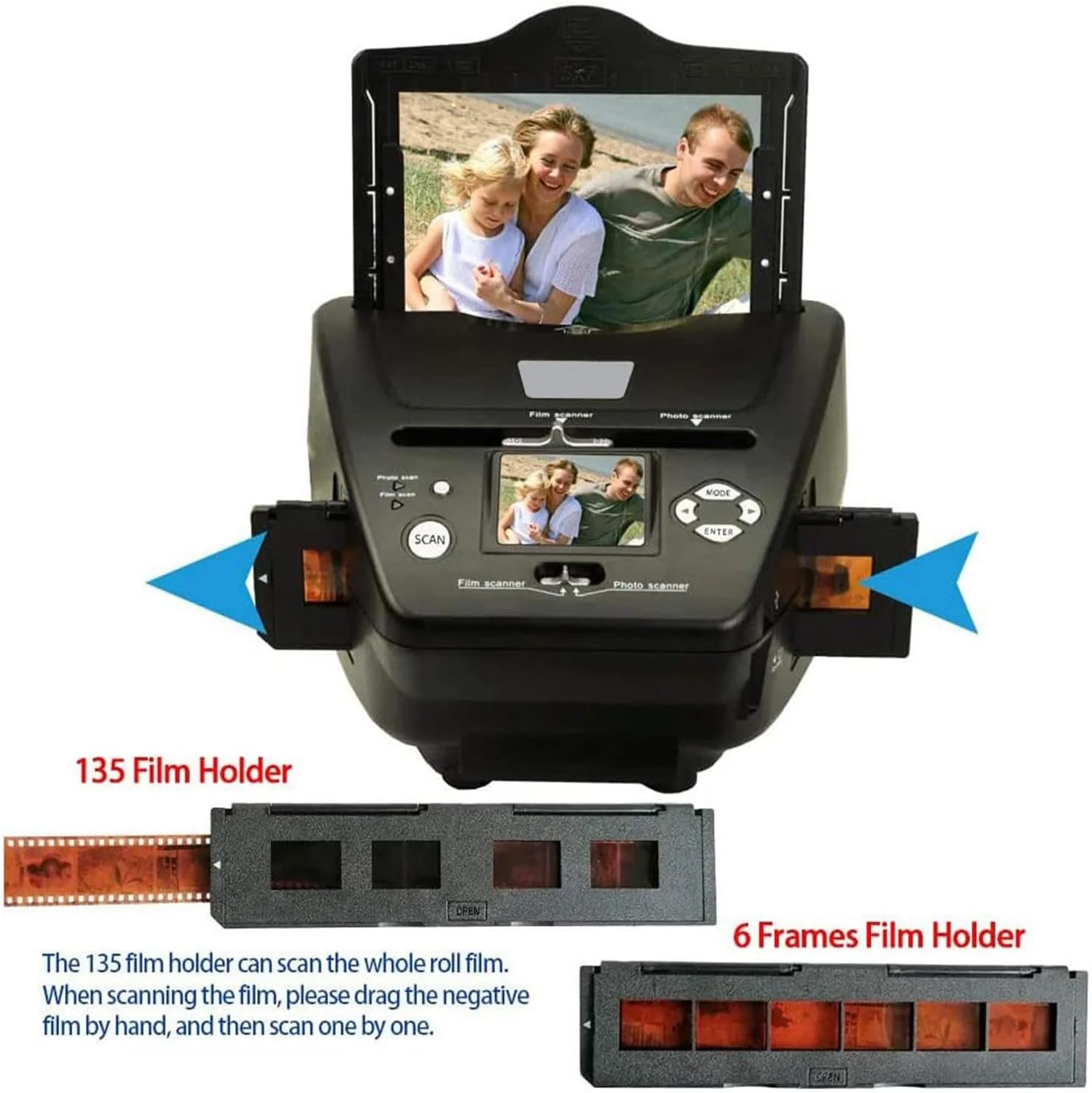 اسکنر فیلم و اسلاید، مبدل فیلم دیجیتال، اسکنر عکس و فیلم 8.1 مگاپیکسلی، اسکنر نگاتیو 135، نمایش عکس ها در کامپیوتر یا USB اسکنر فیلم و اسلاید، مبدل فیلم دیجیتال، اسکنر عکس و فیلم 8.1 مگاپیکسلی، اسکنر نگاتیو 135، نمایش عکس ها در کامپیوتر یا USB