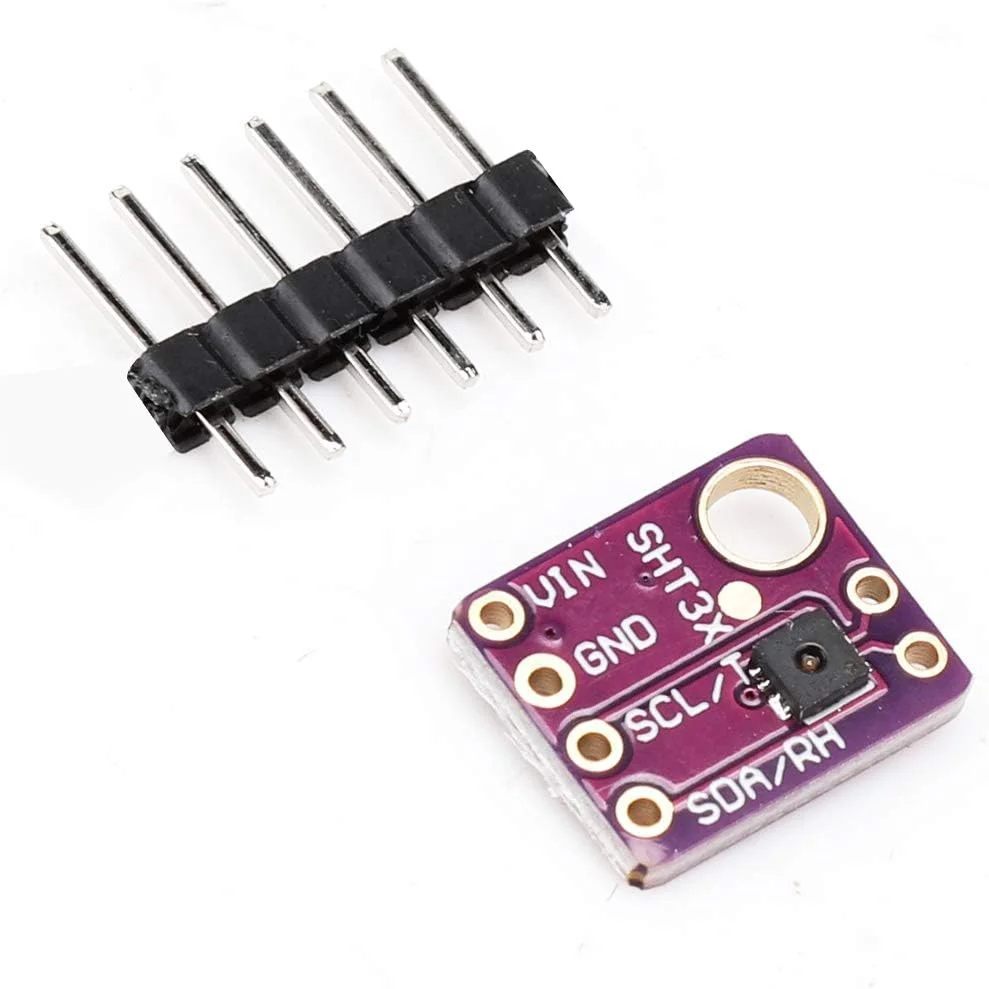 ماژول کارت برد سنسور دیجیتال دما و رطوبت GOWENIC GY-SHT31-D با ولتاژ 2.4 تا 5.5 ولت مدل MC34063A