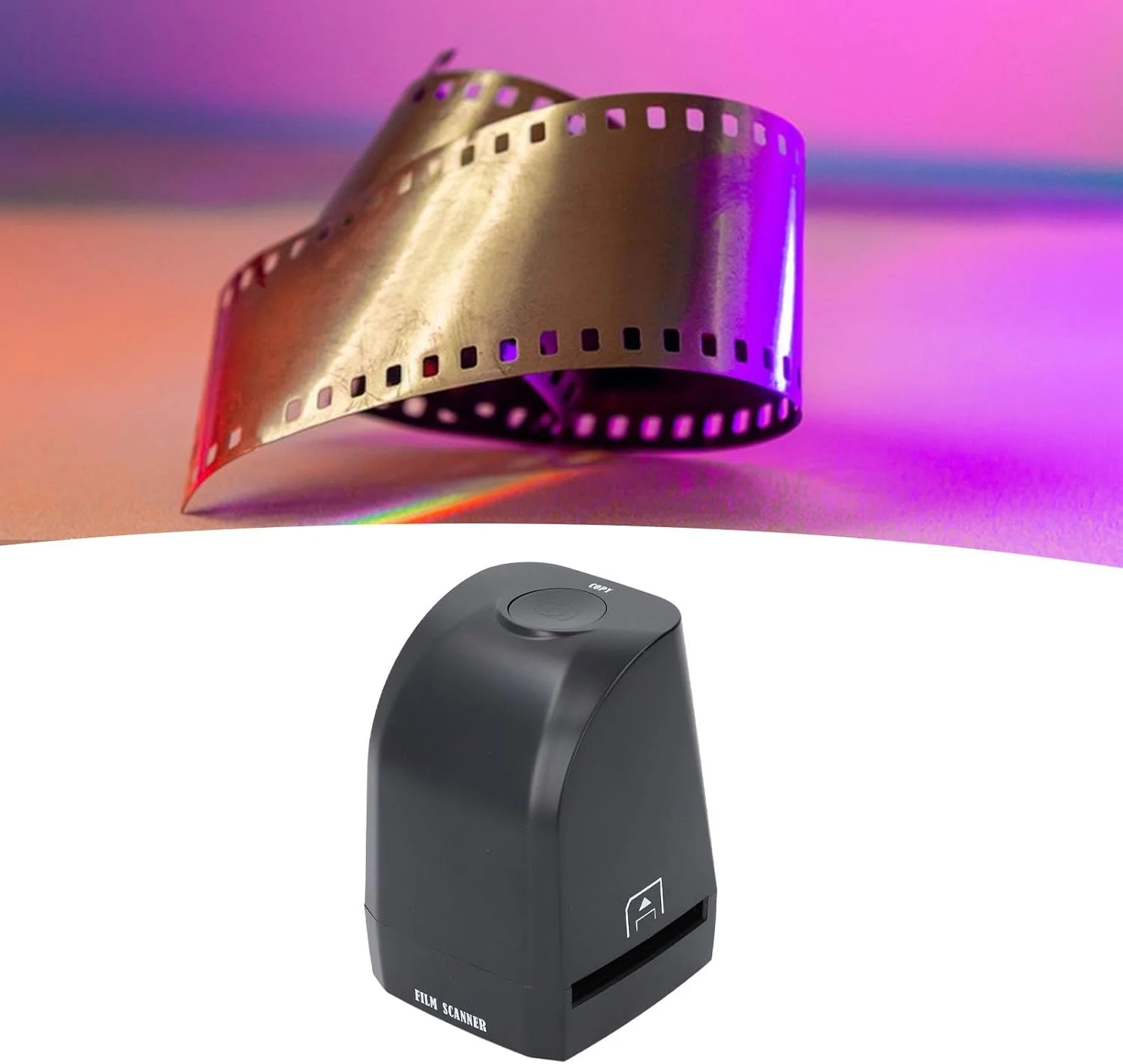 اسکنر فیلم دیجیتال GOWENIC، اسکنر قابل حمل فیلم و اسلاید، تبدیل نگاتیوهای اسلاید 35 میلی متری 135 میلی متری به عکس های دیجیتال 8 مگاپیکسلی JPG اسکنر فیلم دیجیتال GOWENIC، اسکنر قابل حمل فیلم و اسلاید، تبدیل نگاتیوهای اسلاید 35 میلی متری 135 میلی متری به عکس های دیجیتال 8 مگاپیکسلی JPG