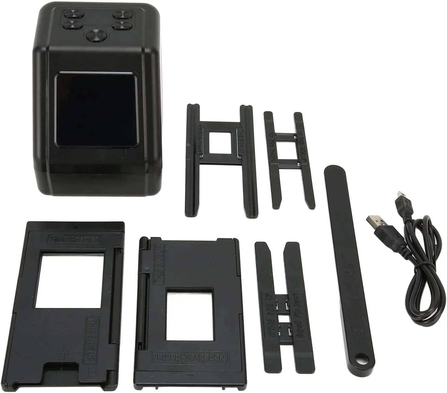 اسکنر اسلاید، تبدیل کننده فیلم 22 مگاپیکسلی با صفحه نمایش 2.0 اینچی LCD برای نگاتیوها و اسلایدهای 135، 126، 110، اسکنر دیجیتایزر عکس