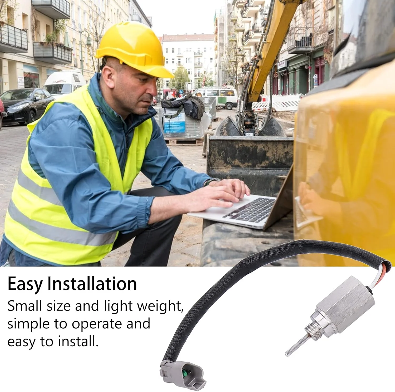 حسگر دما، قطعه جایگزین حسگر دمای بیل مکانیکی CAT 6-36v 118-7226 برای بیل های مکانیکی رایج