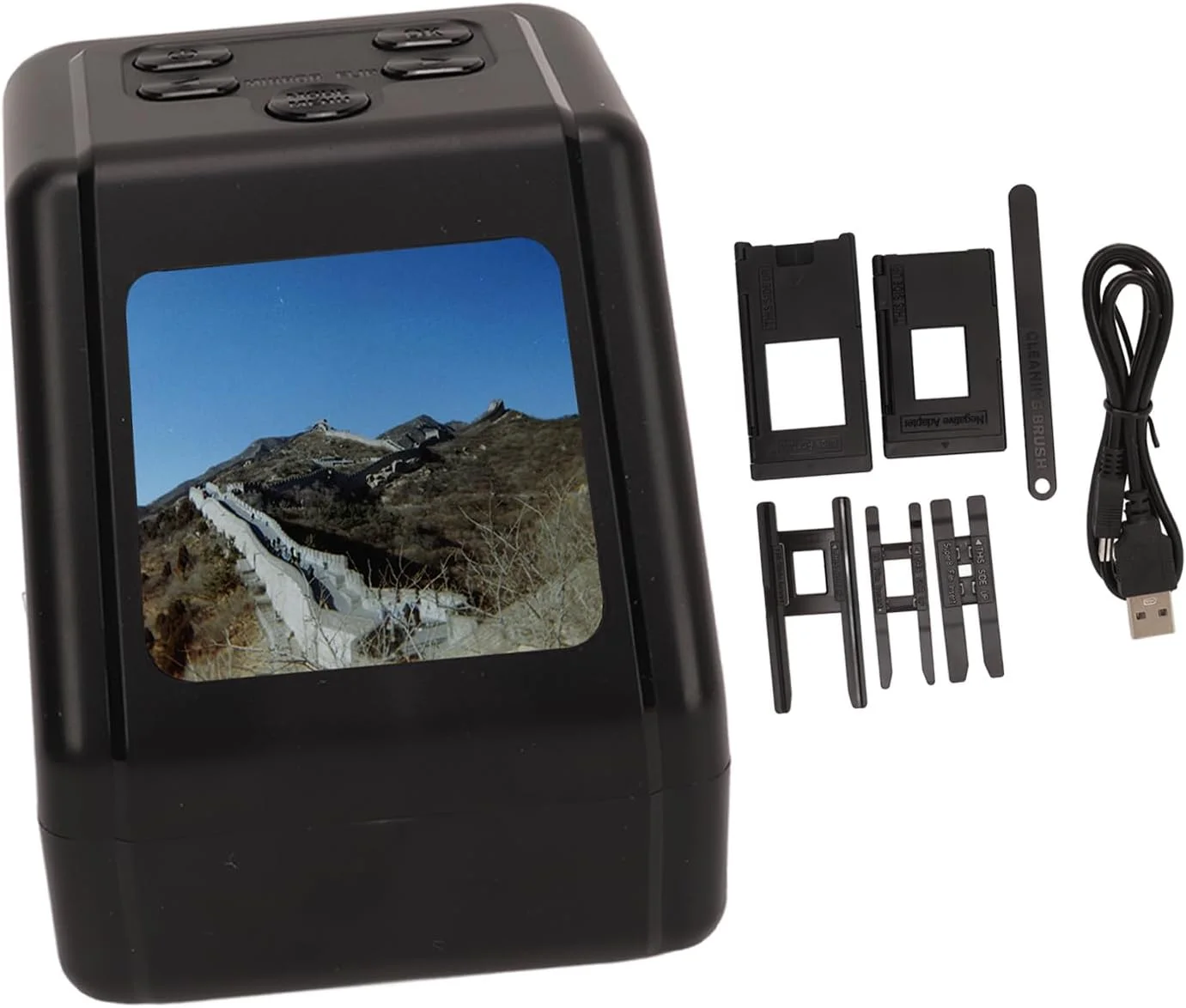 اسکنر اسلاید Fabater 22MP اسکن سریع فیلم دیجیتال برای فرمت های مختلف فیلم، ایده آل برای حفظ خاطرات گرامی در خانه