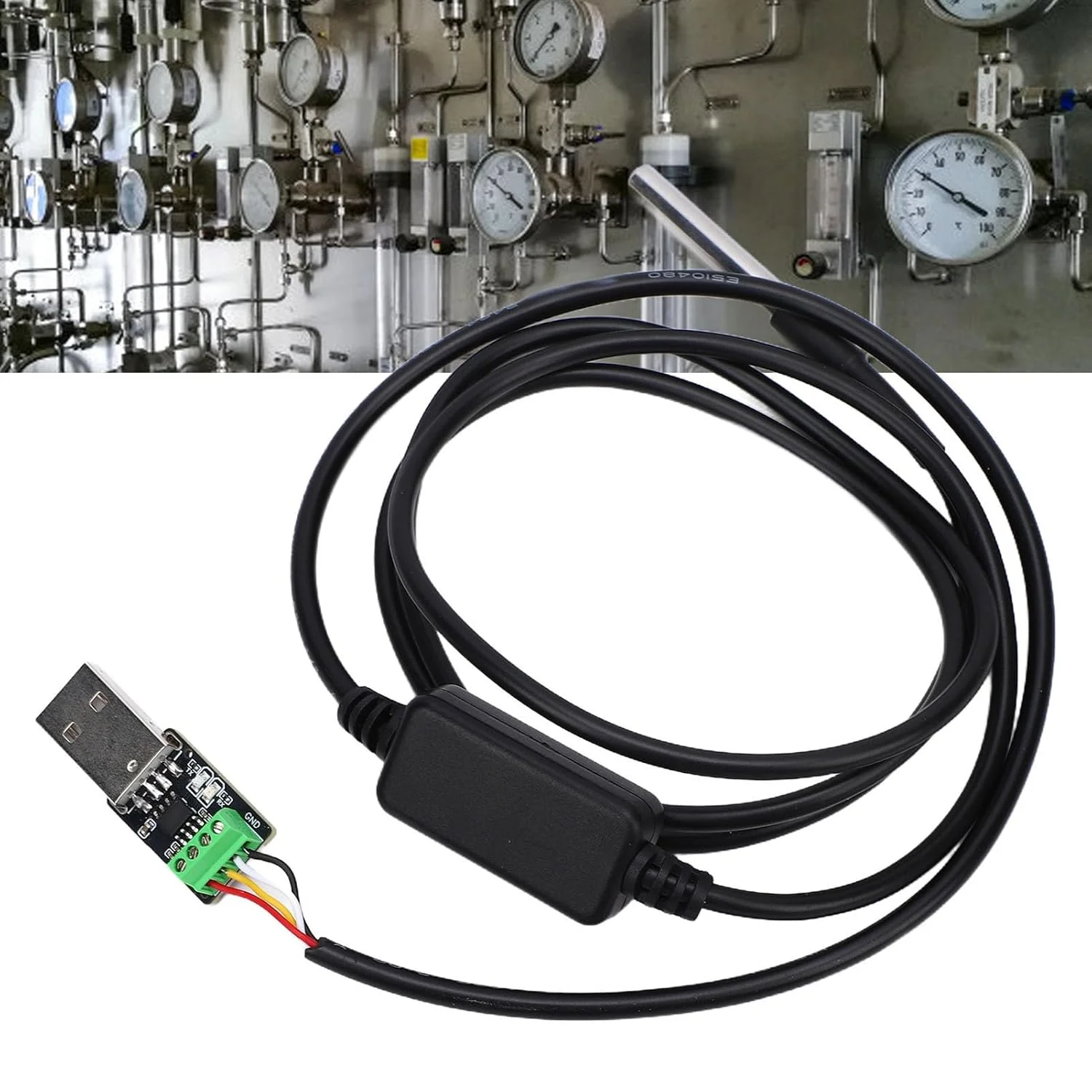 کیت ماژول سنسور دمای دیجیتال Eujgoov 2 در 1 با پروب استیل ضد زنگ USB PC TTL تراشه سنسور برای مصارف صنعتی کیت ماژول سنسور دمای دیجیتال Eujgoov 2 در 1 با پروب استیل ضد زنگ USB PC TTL تراشه سنسور برای مصارف صنعتی