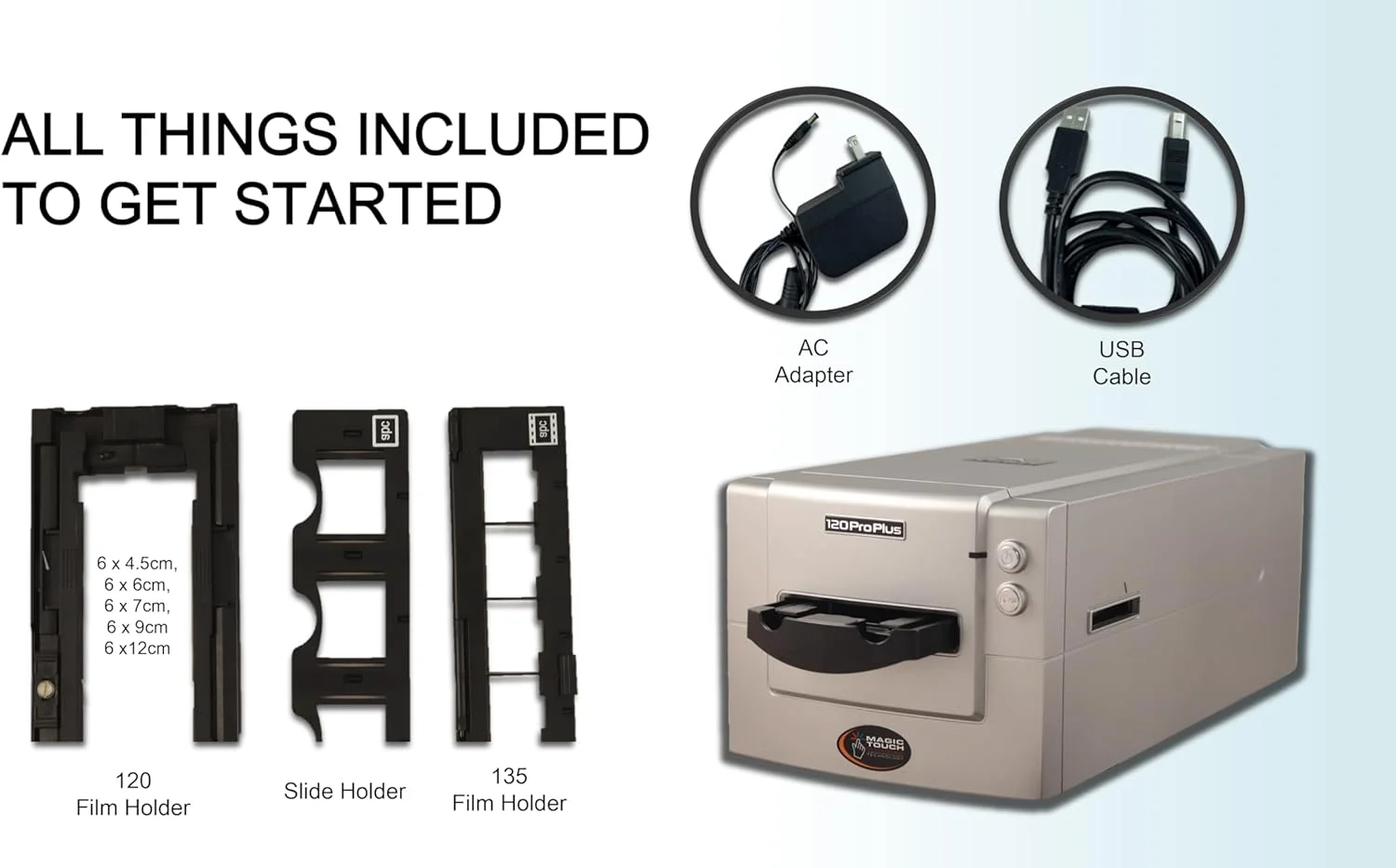 اسکنر فیلم Pacific Image Electronics PrimeFilm 120 Pro Plus. اسکنر فیلم/اسلاید 120 و 135. سرعت اسکن سریعتر. 6400 dpi / رنگ واقعی. محدوده دینامیکی 4.2. Mac/Pc. اسکنر فیلم Pacific Image Electronics PrimeFilm 120 Pro Plus. اسکنر فیلم/اسلاید 120 و 135. سرعت اسکن سریعتر. 6400 dpi / رنگ واقعی. محدوده دینامیکی 4.2. Mac/Pc.