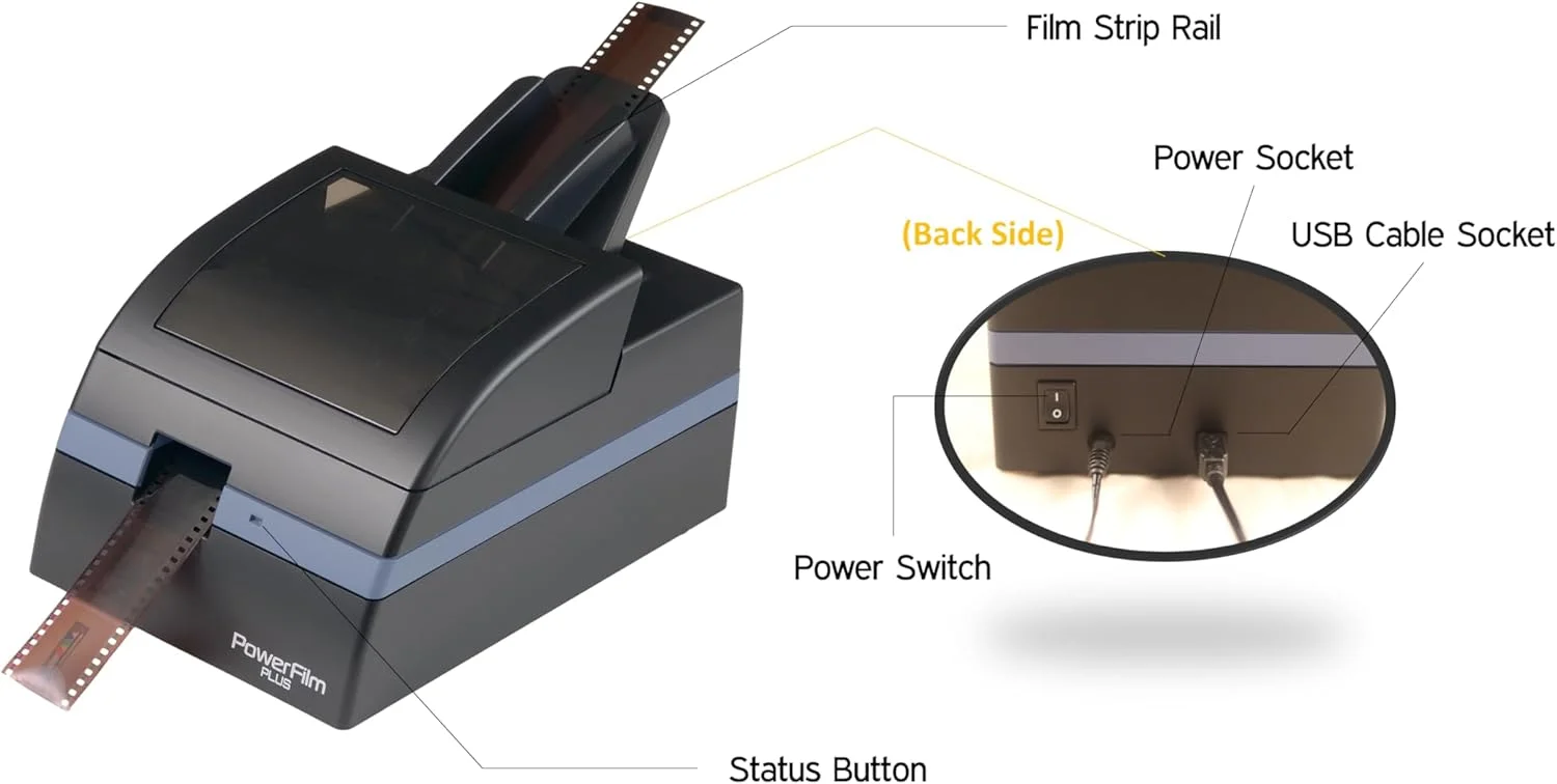 اسکنر فیلم 35 میلیمتری Pacific Image Electronics PowerFilm Plus. اسکن دستهای خودکار نگاتیو/پوزیتیو. تا 10 نوار فیلم / حداکثر 60 فریم در یک دسته. 24 مگاپیکسل / رنگ واقعی. سازگار با مک/کامپیوتر. اسکنر فیلم 35 میلیمتری Pacific Image Electronics PowerFilm Plus. اسکن دستهای خودکار نگاتیو/پوزیتیو. تا 10 نوار فیلم / حداکثر 60 فریم در یک دسته. 24 مگاپیکسل / رنگ واقعی. سازگار با مک/کامپیوتر.