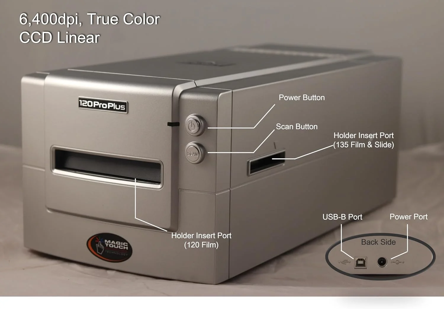 اسکنر فیلم Pacific Image Electronics PrimeFilm 120 Pro Plus. اسکنر فیلم/اسلاید 120 و 135. سرعت اسکن سریعتر. 6400 dpi / رنگ واقعی. محدوده دینامیکی 4.2. Mac/Pc. اسکنر فیلم Pacific Image Electronics PrimeFilm 120 Pro Plus. اسکنر فیلم/اسلاید 120 و 135. سرعت اسکن سریعتر. 6400 dpi / رنگ واقعی. محدوده دینامیکی 4.2. Mac/Pc.